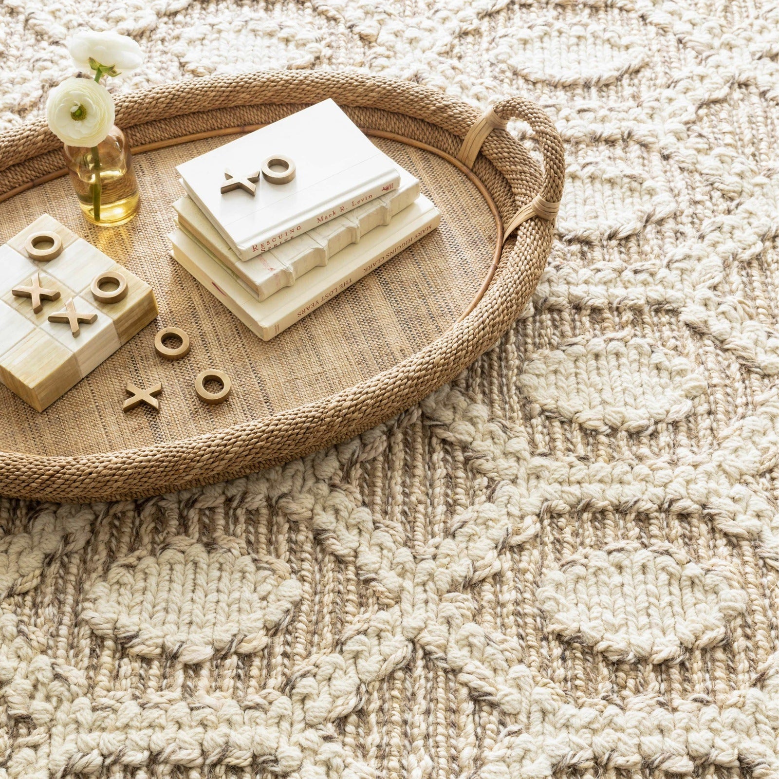 Dash & Albert Capri Soumak Woven Jute Rug - Natural Fiber Area Rug for Living Room, Bedroom & Dining Room - Eco-Friendly Home Decor