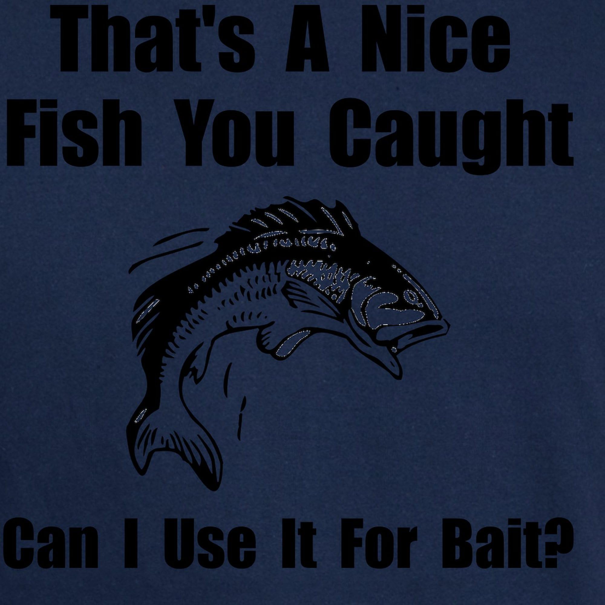 **Men's 100% Cotton Dark T-Shirt - Fish Bait Black Graphic Tee | Classic Casual Wear for Fishing, Outdoors & Everyday Comfort**
