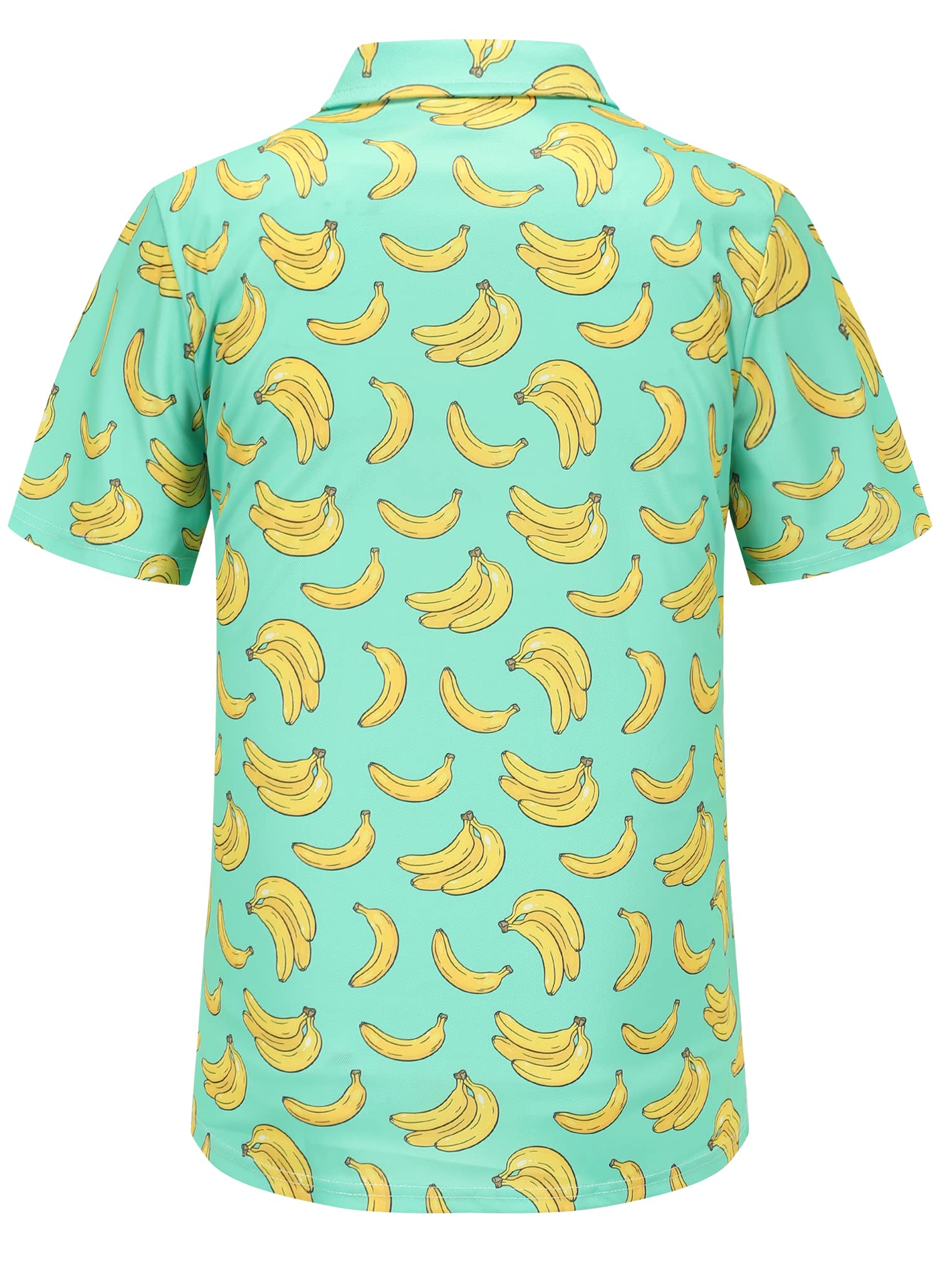 Men's Dry Fit Golf Shirts - Moisture Wicking Short Sleeve Polo with Funny Designs | Perfect for Golf Courses, Casual Wear & Summer Outings