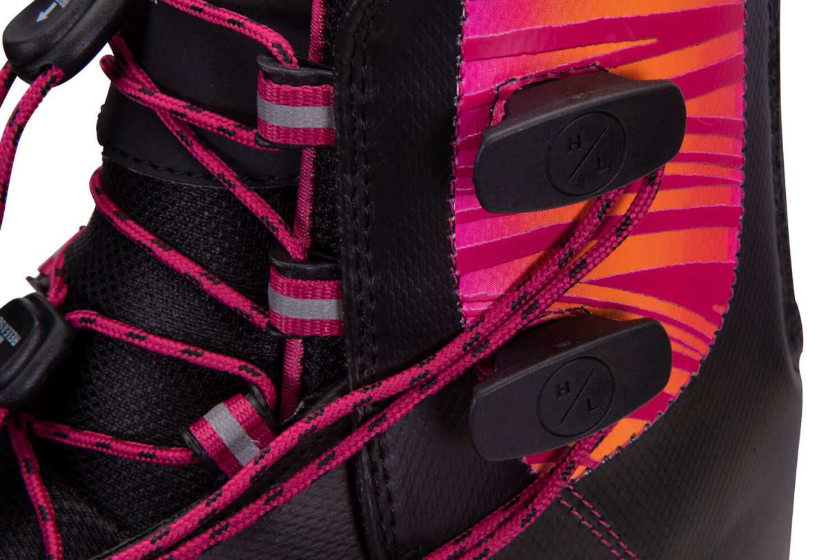 Hyperlite Women's Jinx Wakeboard Bindings 2022 - Premium Comfort & Performance for Female Wakeboarders - Perfect for Water Sports & Lake Adventures