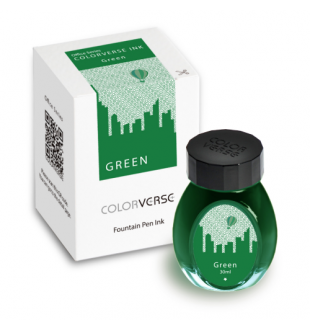 Colorverse Office Series Brown Fountain Pen Ink - 30ml Bottle for Calligraphy, Writing & Journaling - Premium Ink for Smooth Writing Experience