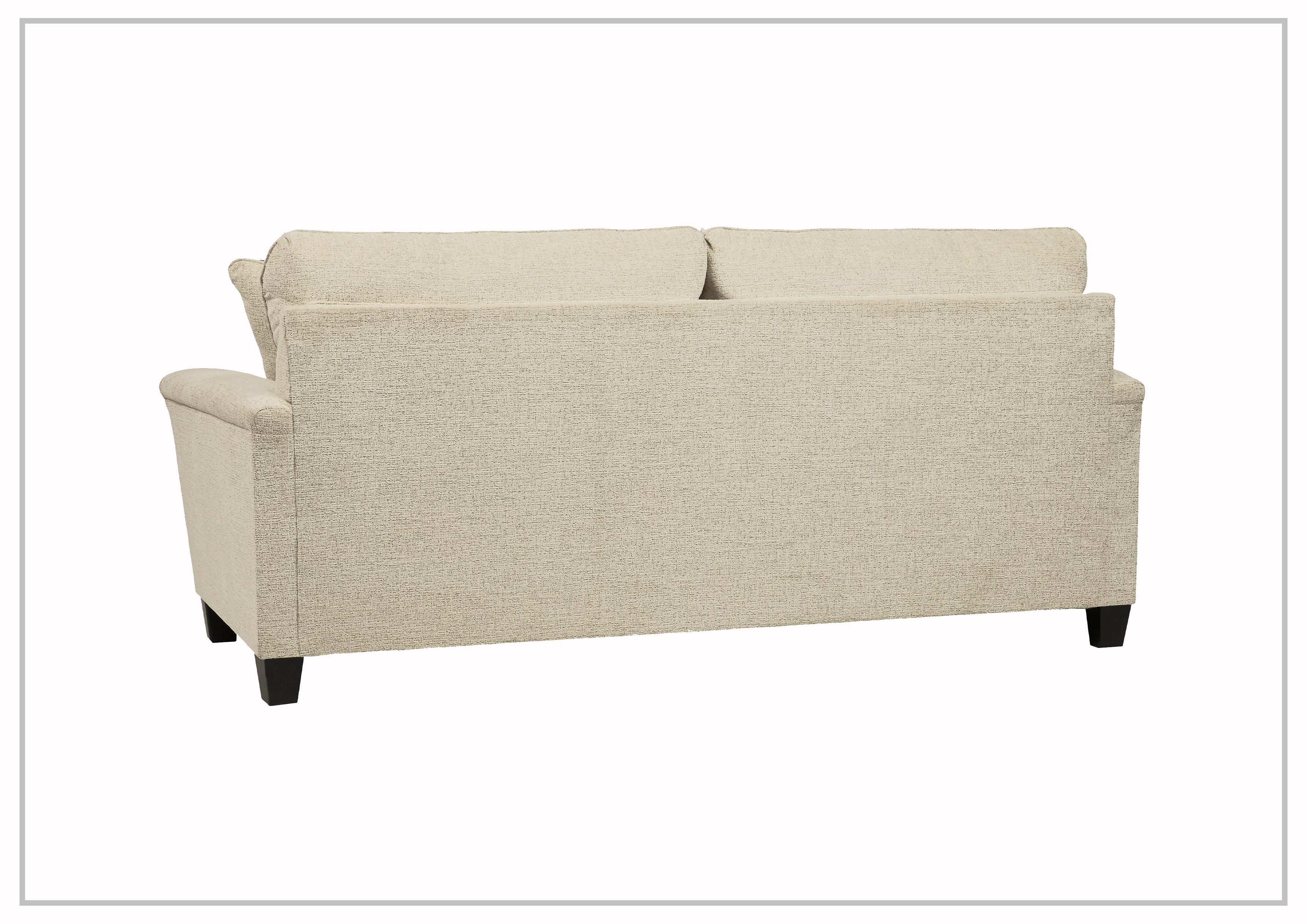 Gio Italia Abigail Queen Fabric Sofa Sleeper - Convertible Bed, Beige or Dark Grey | Comfortable Modern Living Room Furniture for Small Spaces & Guest Rooms
