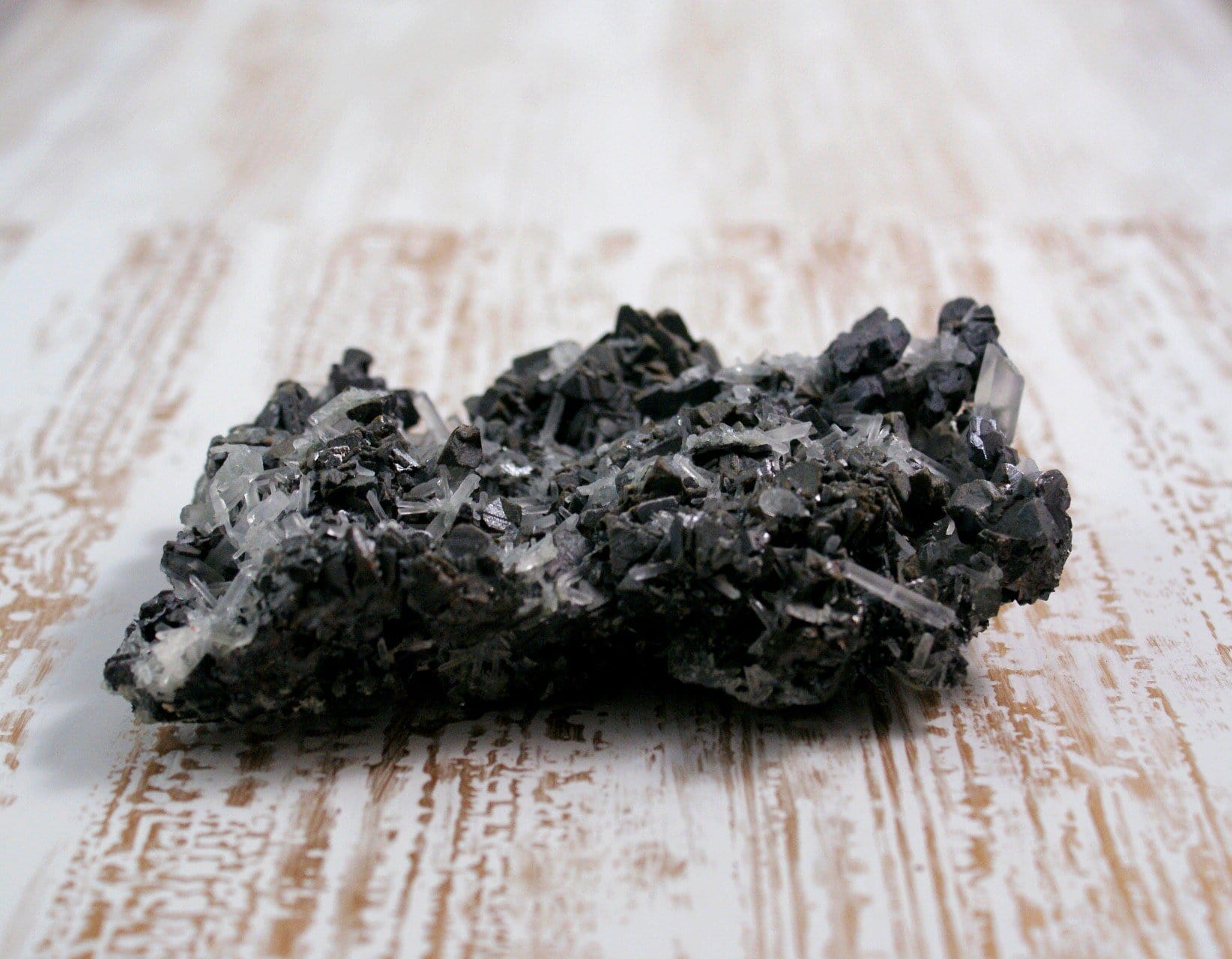 Natural Bulgarian Quartz with Galena - High-Quality Healing Crystal for Meditation, Energy Work & Home Decor