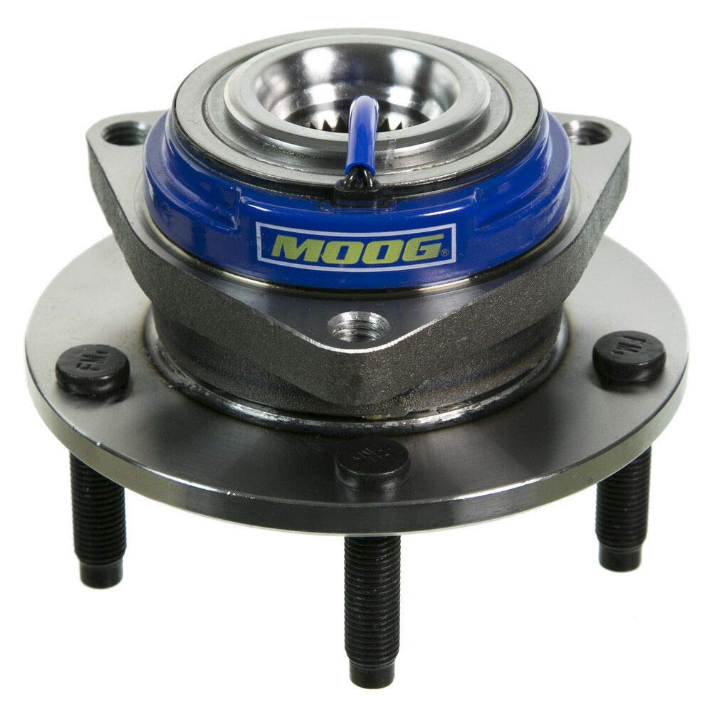 MOOG 512153 Wheel Bearing and Hub Assembly - Compatible with Chevrolet Corvette C5 C6 1997-2013 - Front & Rear Replacement - High Performance, Durable for Smooth & Quiet Ride - Perfect for Daily Driving, Racing & Performance Upgrades