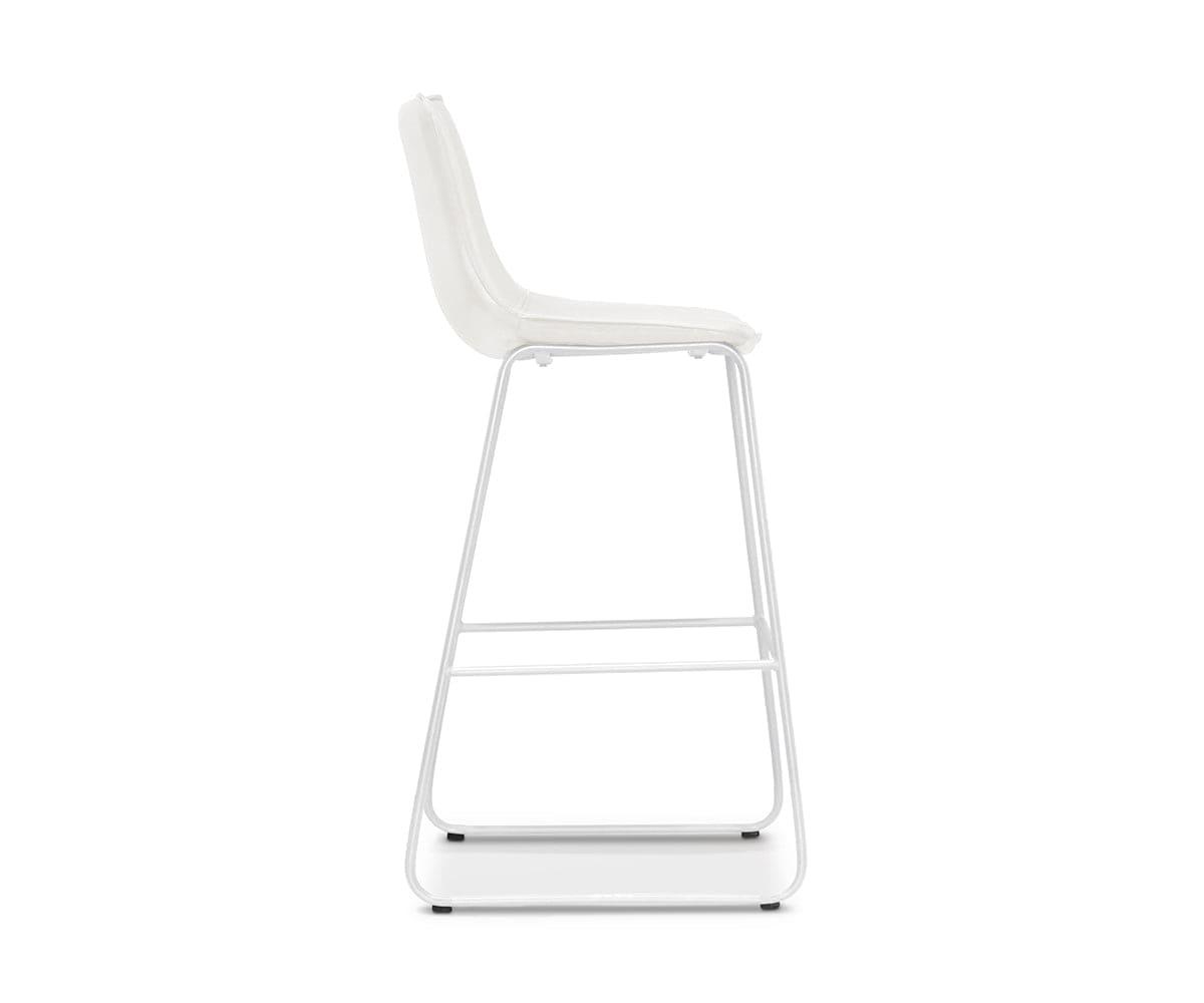 Premium Oken Bar Stool - Adjustable Height Modern Kitchen Counter Stool with Backrest - Perfect for Home Bar, Kitchen Island & Breakfast Nook