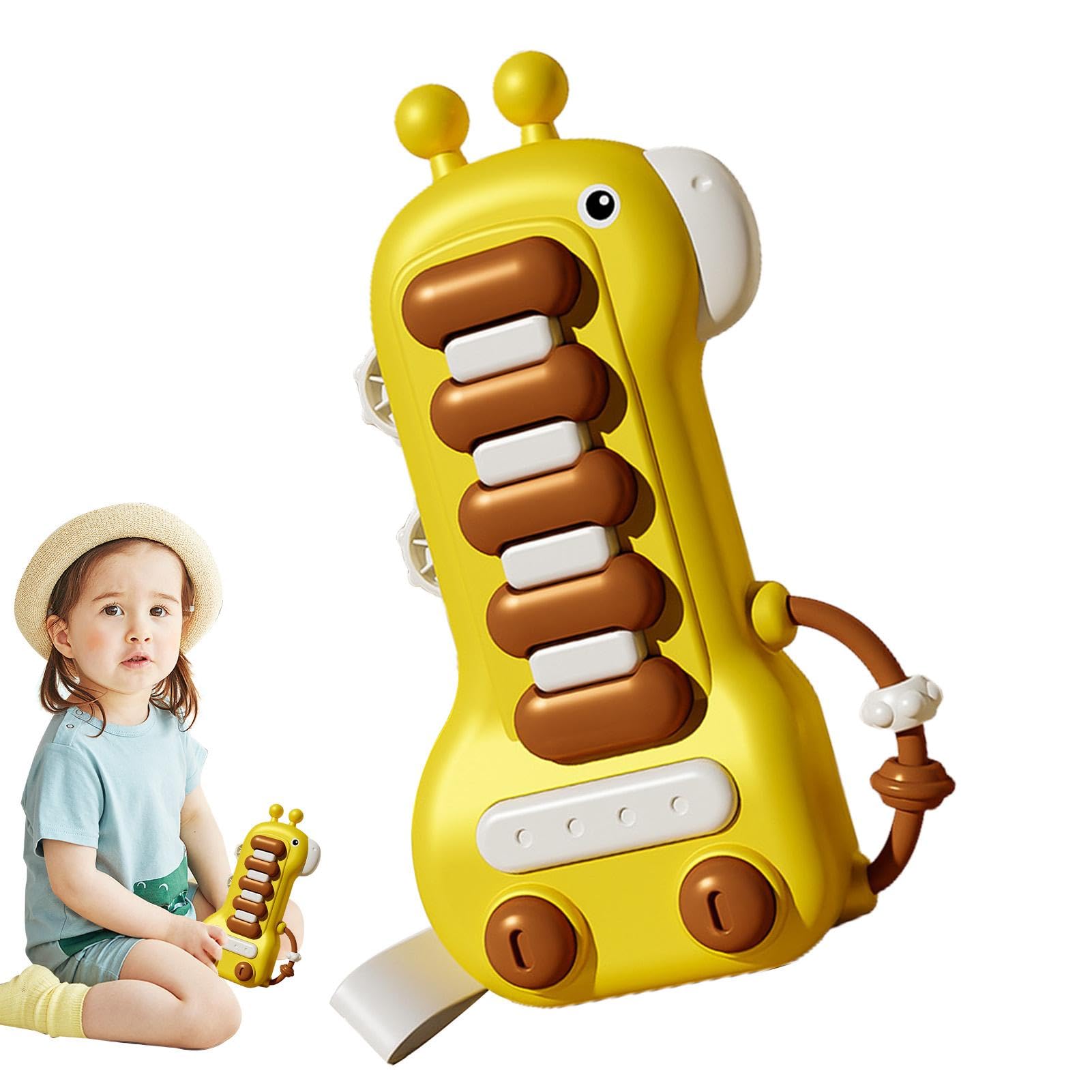 **Deer-Shaped Finger Piano Toy for Kids Ages 3+ | Educational Musical Instrument for Toddlers | Sensory Learning & Early Childhood Development | Perfect for Playtime, Gifts & Music Exploration**