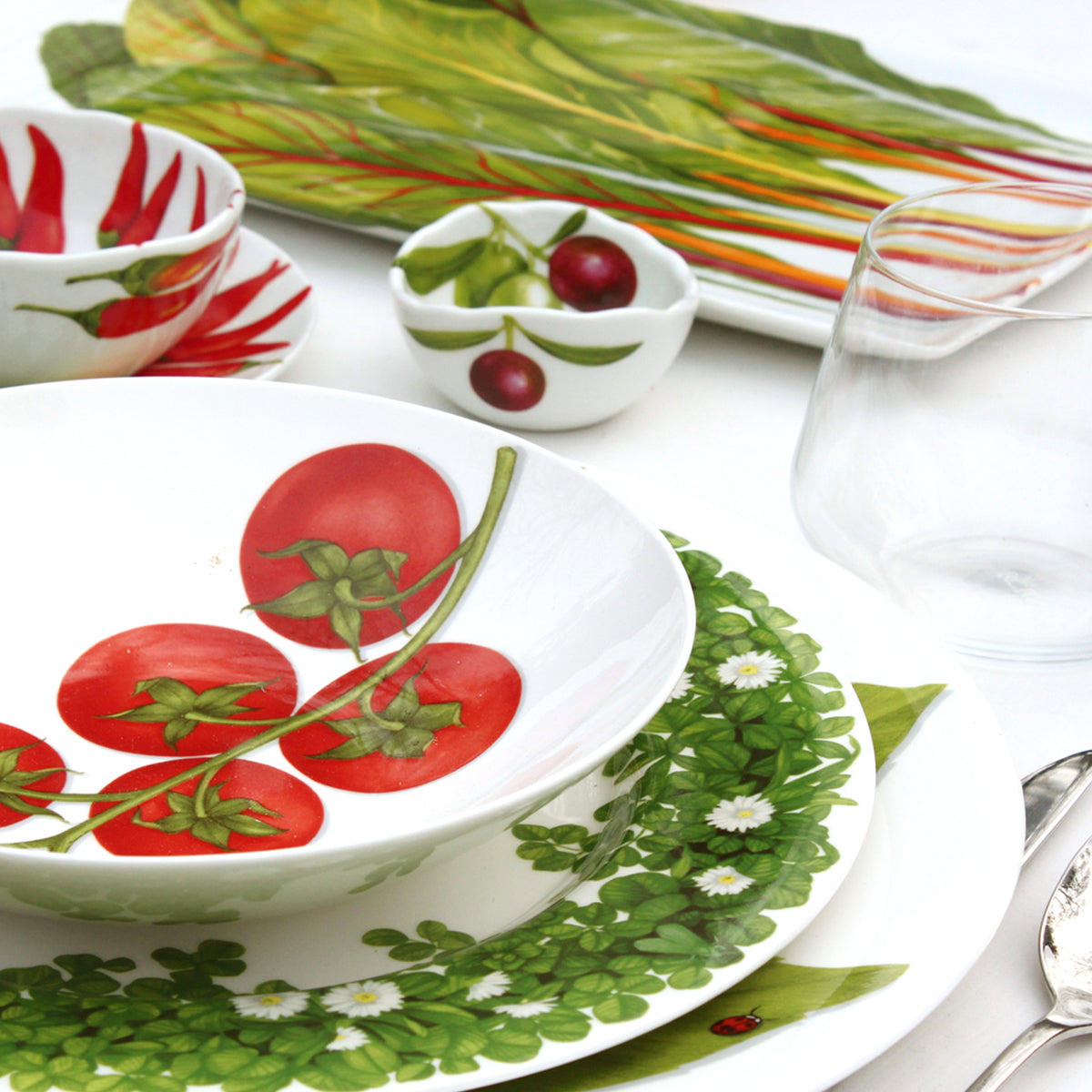 Mediterranean Diet Rectangular Serving Platter - Perfect for Healthy Meals, Entertaining & Party Snacks