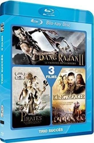 Pirates of Langkasuka + King Maker + Bang Rajan Blu-ray Trilogy - Action Adventure Movies Collection for Home Theater & Movie Night Entertainment