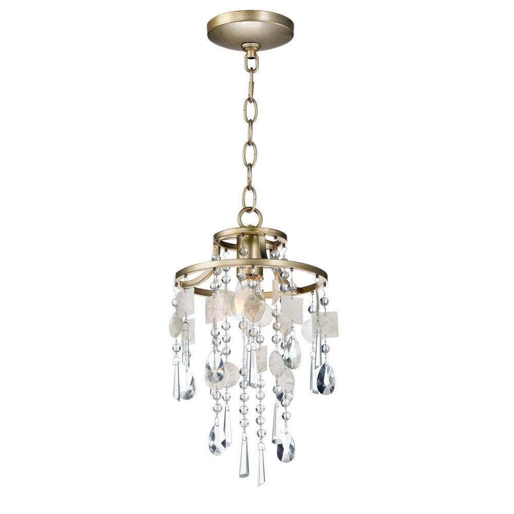 Maxim Cebu-One Modern Pendant Light Fixture - 9 Inches Wide x 16 Inches High - Perfect for Kitchen Island, Dining Room, or Entryway Lighting