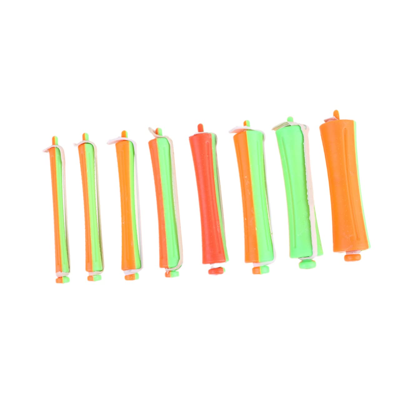 BIUDECO 80pcs Hair Rollers Set - Hot & Cold Rubber Spiral Perm Rods for Long Hair, Foam Roller Sticks for Beach Waves & Curls | Perfect for Salon, Home Styling & DIY Hair Care