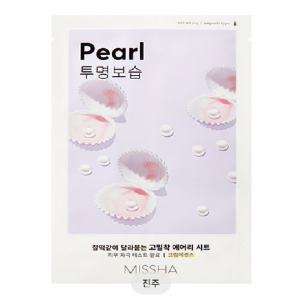Missha Airy Fit Sheet Mask - Hydrating & Brightening Facial Mask for Glowing Skin | Korean Skincare for Daily Use & Spa Nights