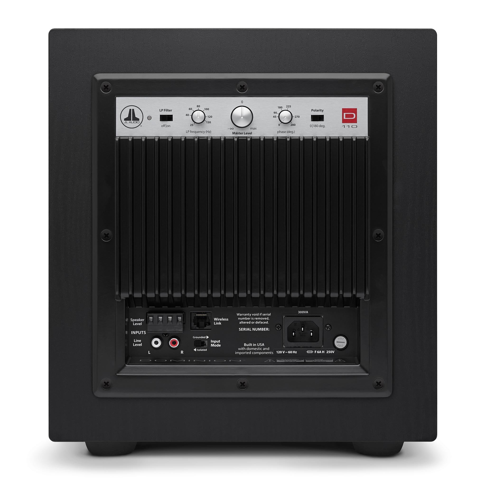 JL Audio Dominion D110 10-Inch Car Subwoofer - High Performance Bass for Cars, Trucks & SUVs | Perfect for Road Trips & Music Enthusiasts