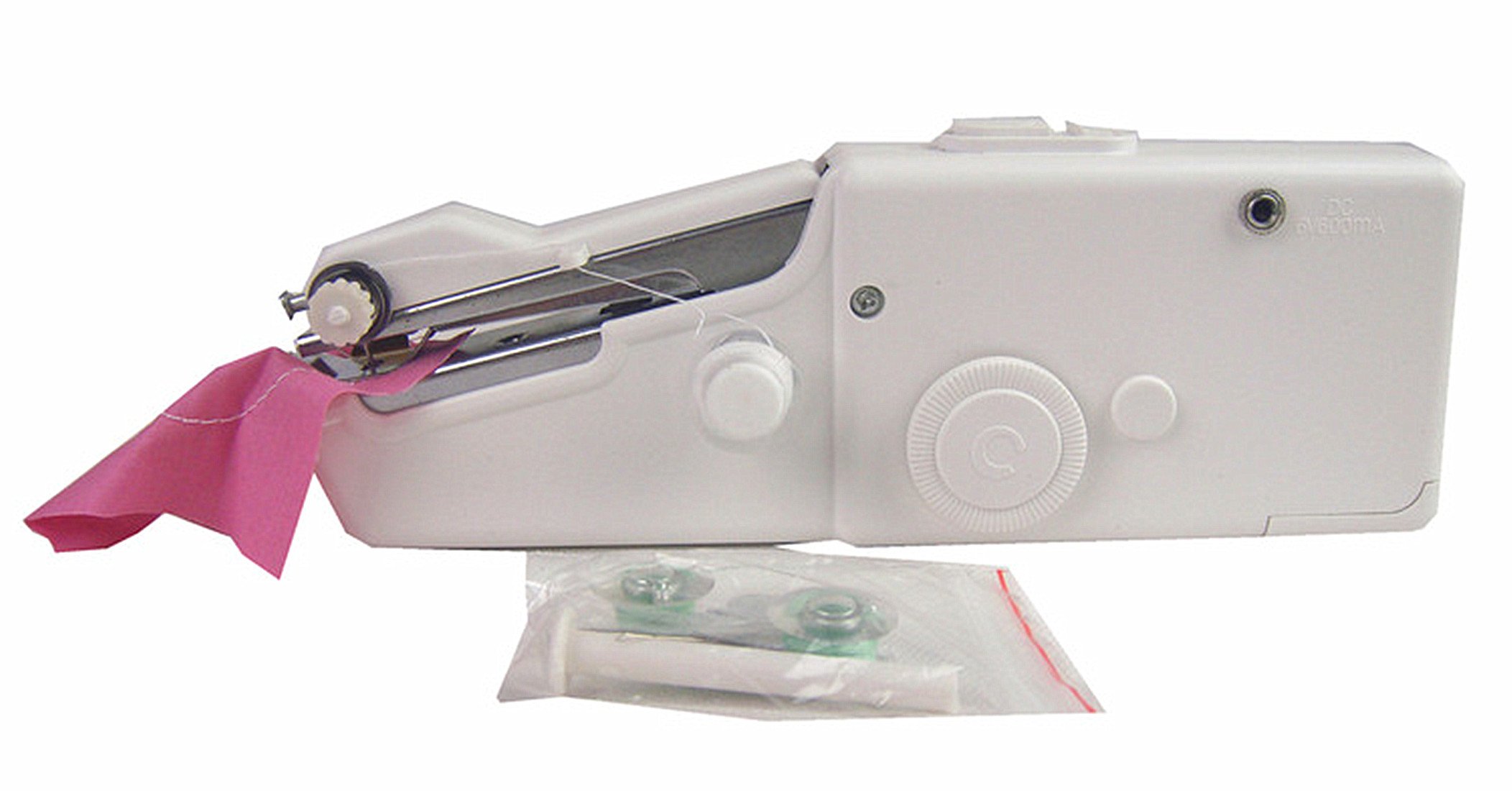 Portable Electric Sewing Machine for Home Use - Mini Handheld Sewing Device for Quick Repairs, DIY Crafts & Fabric Projects (Ideal for Clothes, Curtains, Quilts & Emergency Fixes)