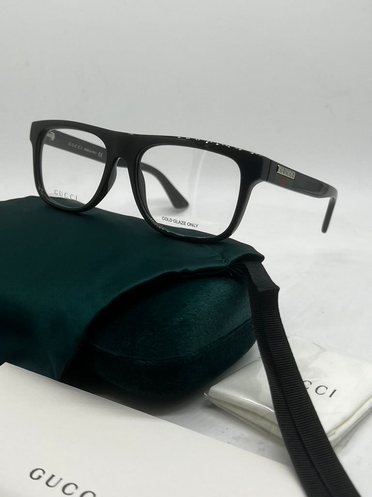 Gucci GG1117O Black Flat Top Sunglasses - Classic Designer Frames for Women & Men - Perfect for Everyday Wear, Driving & Outdoor Activities