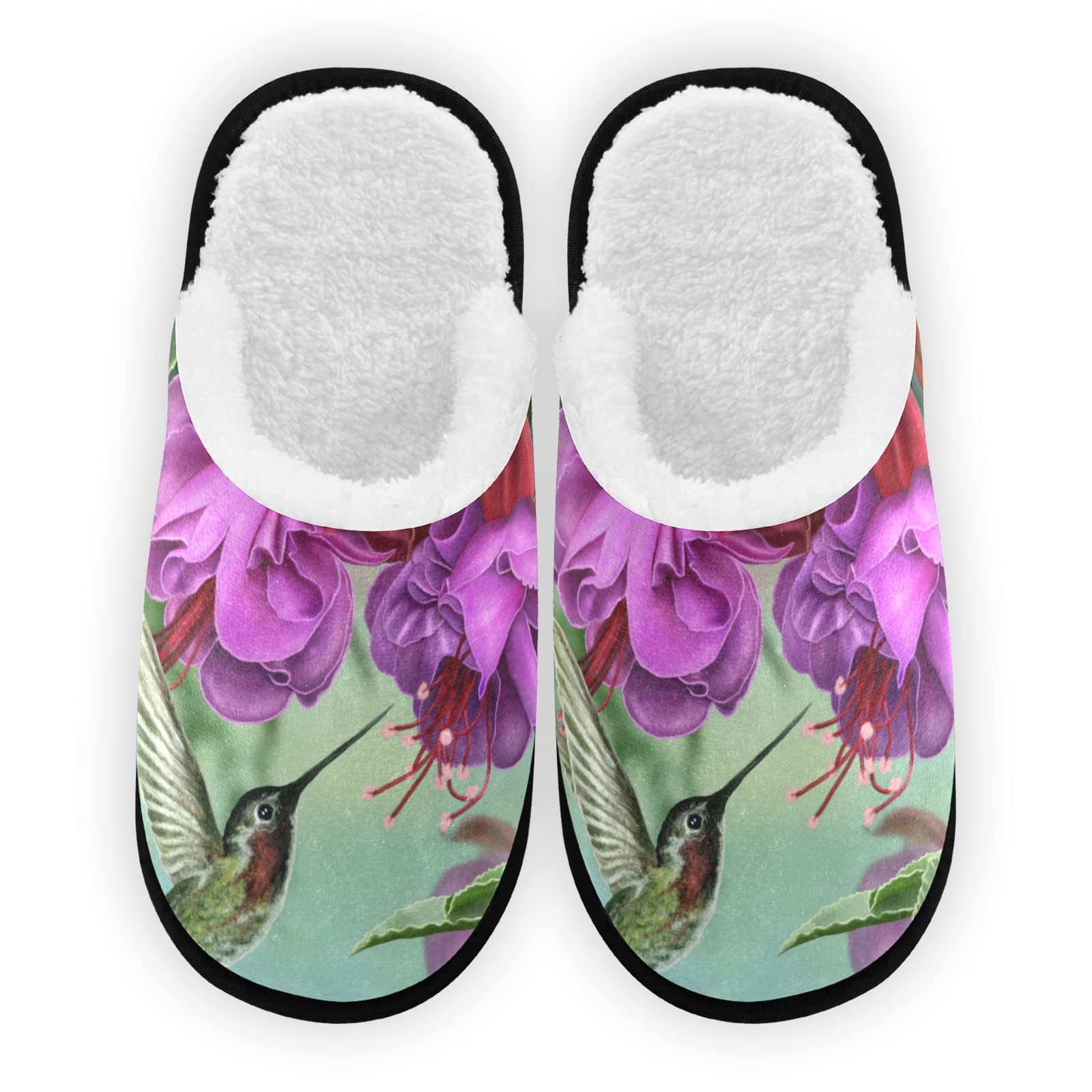 Funny Dinosaur Speech Bubble Slippers for Women & Men - Cozy Winter Warm House Shoes for Indoor & Outdoor Use - Perfect for Home, Office, and Gift Giving