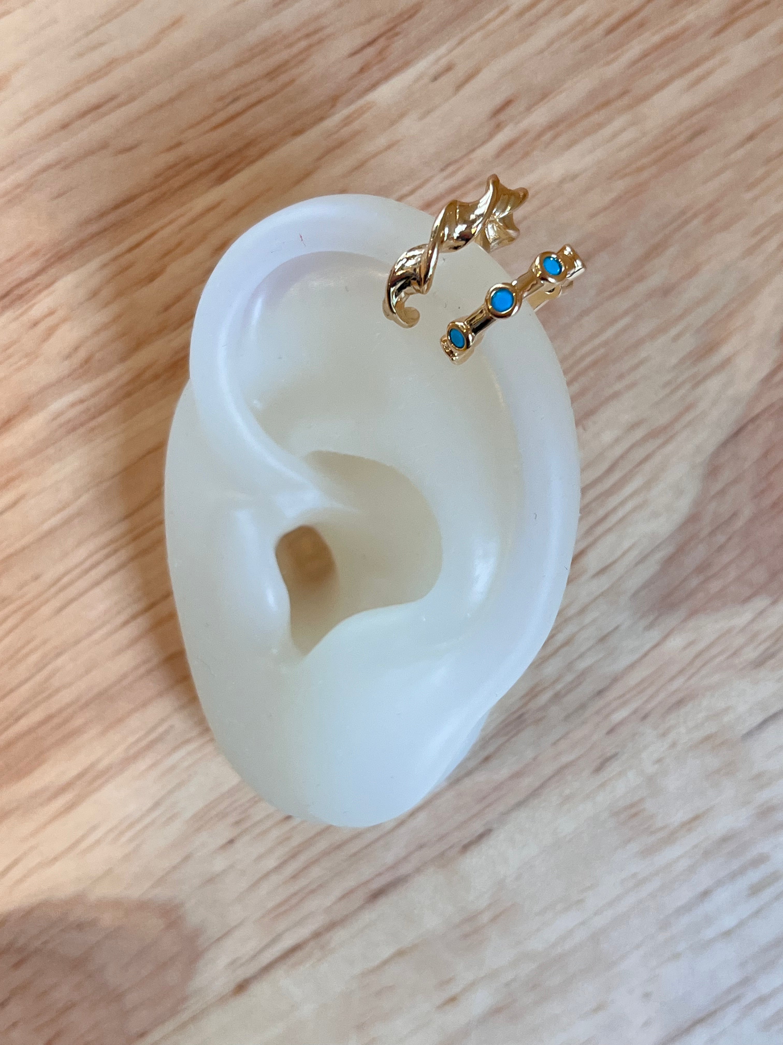 Elegant Cela Ear Cuff Set - Trendy Non-Piercing Earrings for Women - Perfect for Parties, Weddings & Everyday Wear