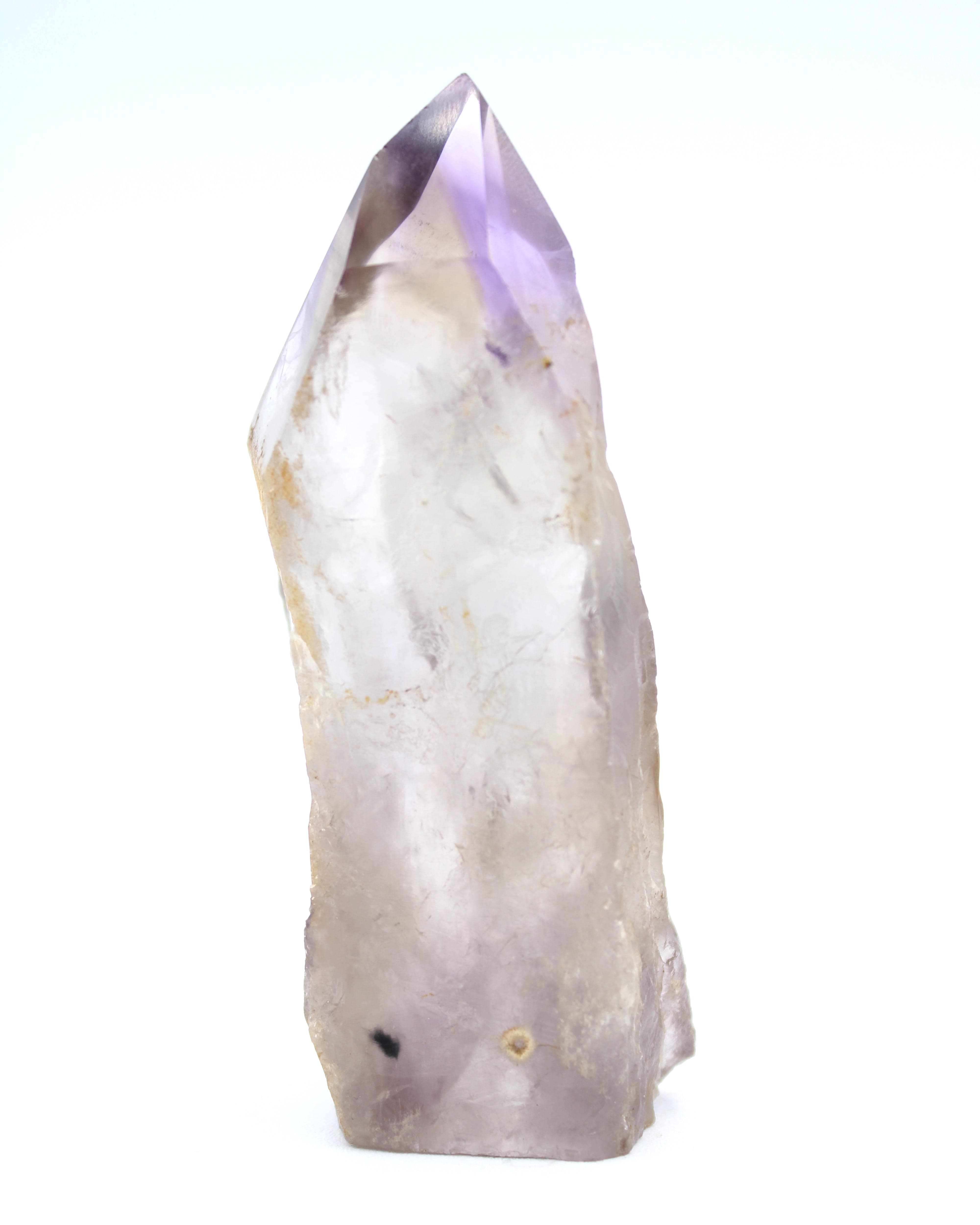 Bahai Amethyst Point - Rare Natural Crystal from Closed Mine | Healing Stone for Meditation, Home Decor & Spiritual Gifts