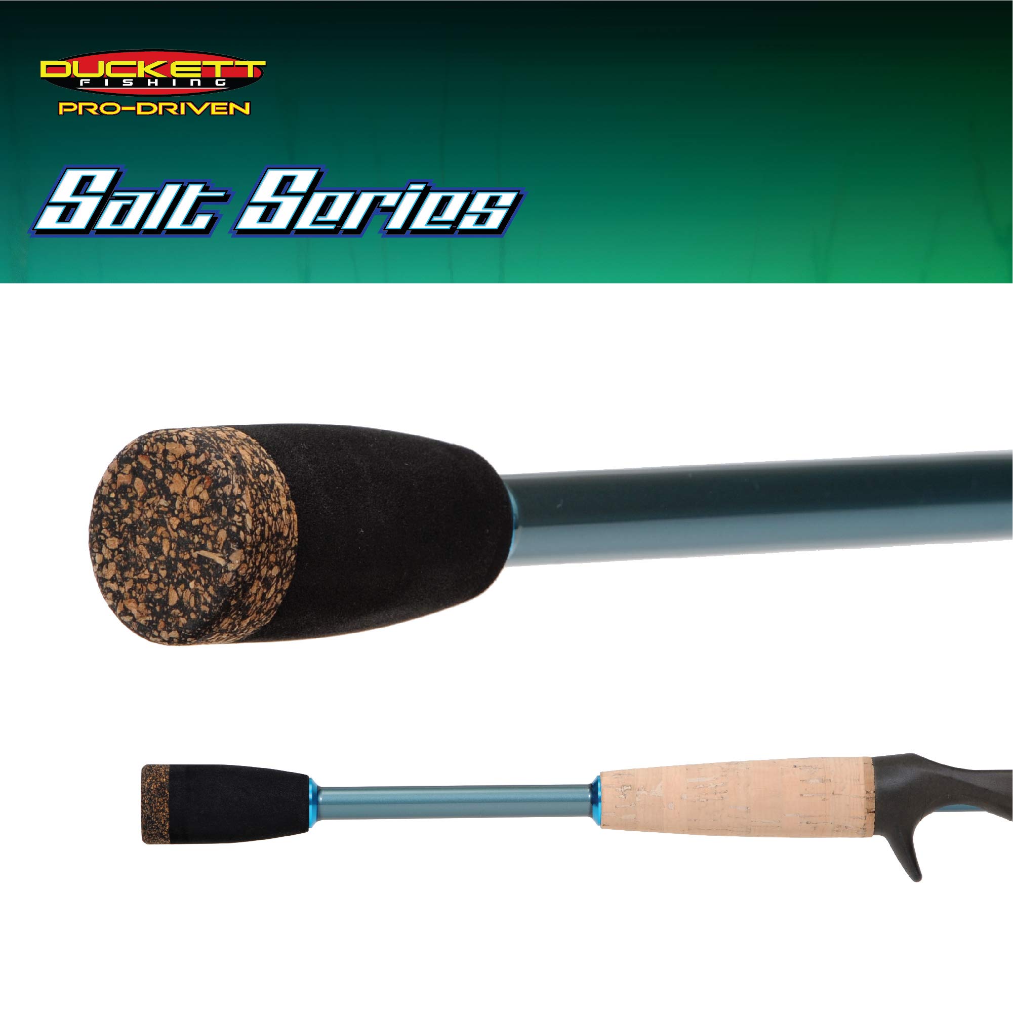 Duckett Salt Series Fishing Rods - Fuji Guides, Sensi-Touch for Saltwater Angling | Spinning & Casting Options