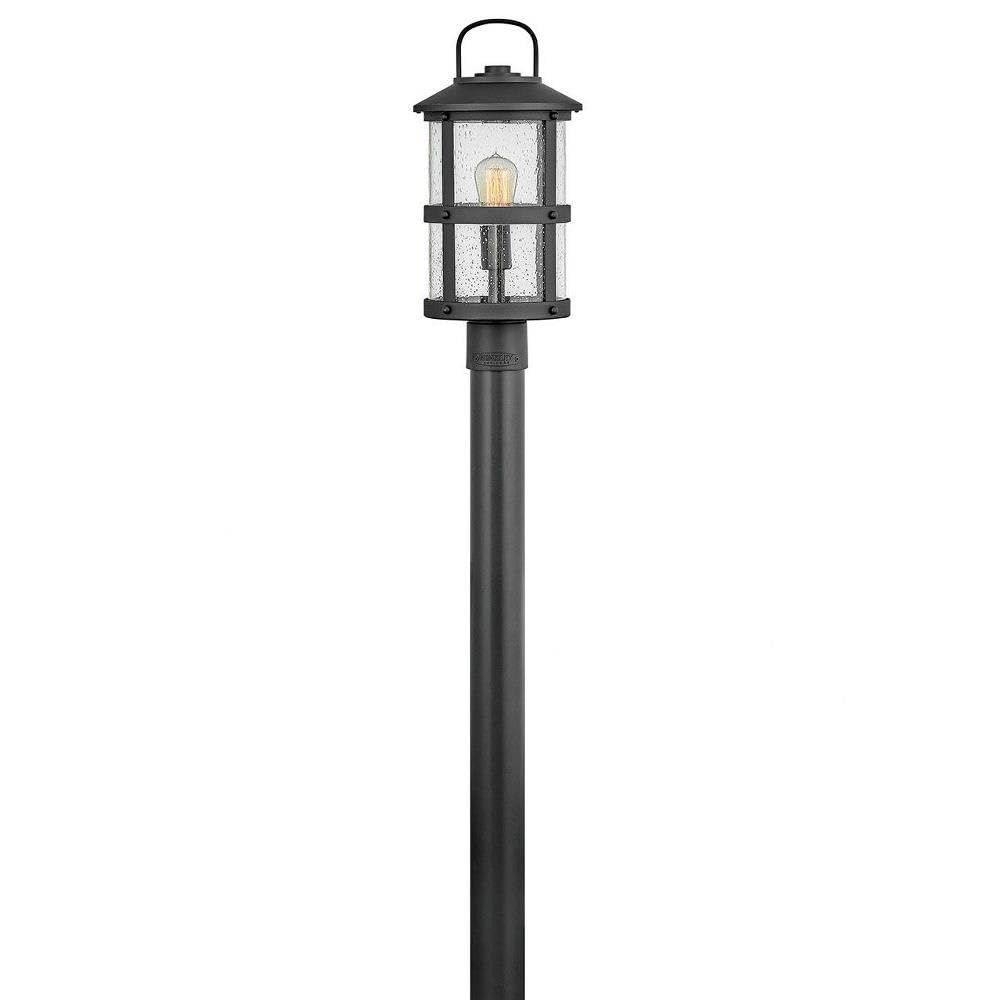 Coastal Style Outdoor Medium Post Top Pier Lantern - 9