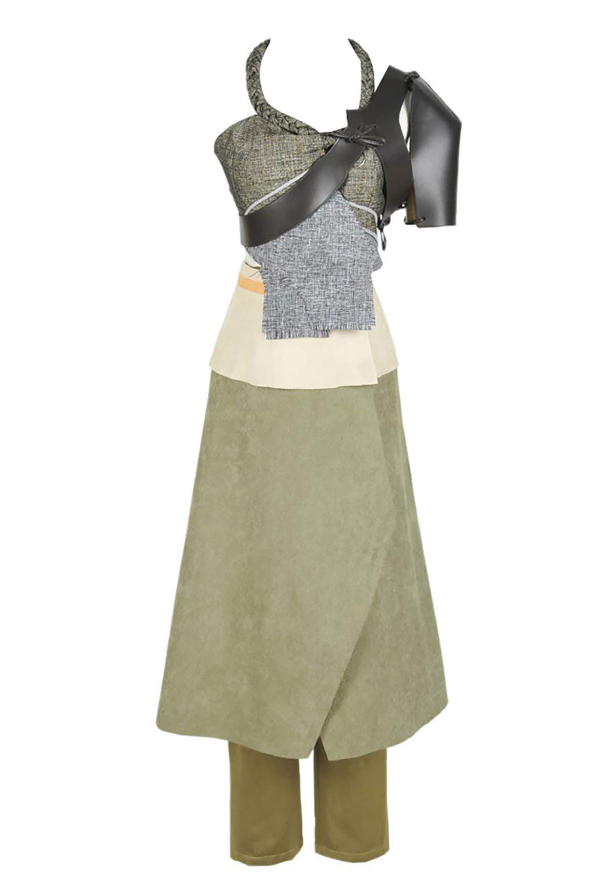 Daenerys Targaryen Cosplay Costume - Mother of Dragons Full Set Outfit with Cape & Accessories | Premium Tailored GOT Costume for Halloween, Comic Con & Cosplay Events