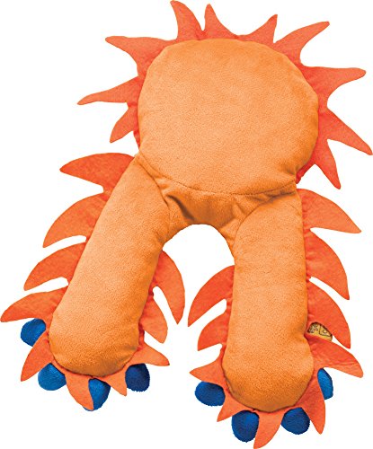 Snug & Hug Monster Neck Pillow - Ultra Soft Travel Pillow for Airplane, Car & Office - Cute Plush Neck Support for Adults & Kids