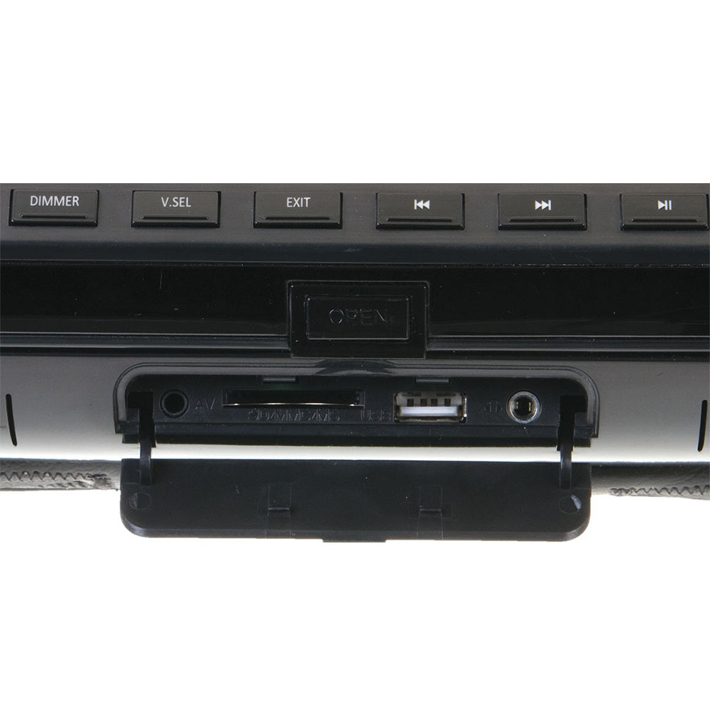 Farenheit HRD71CC Replacement Headrest DVD Player with Preloaded Movies - Compatible with HRD 71CC - Perfect for Car Travel & Kids Entertainment