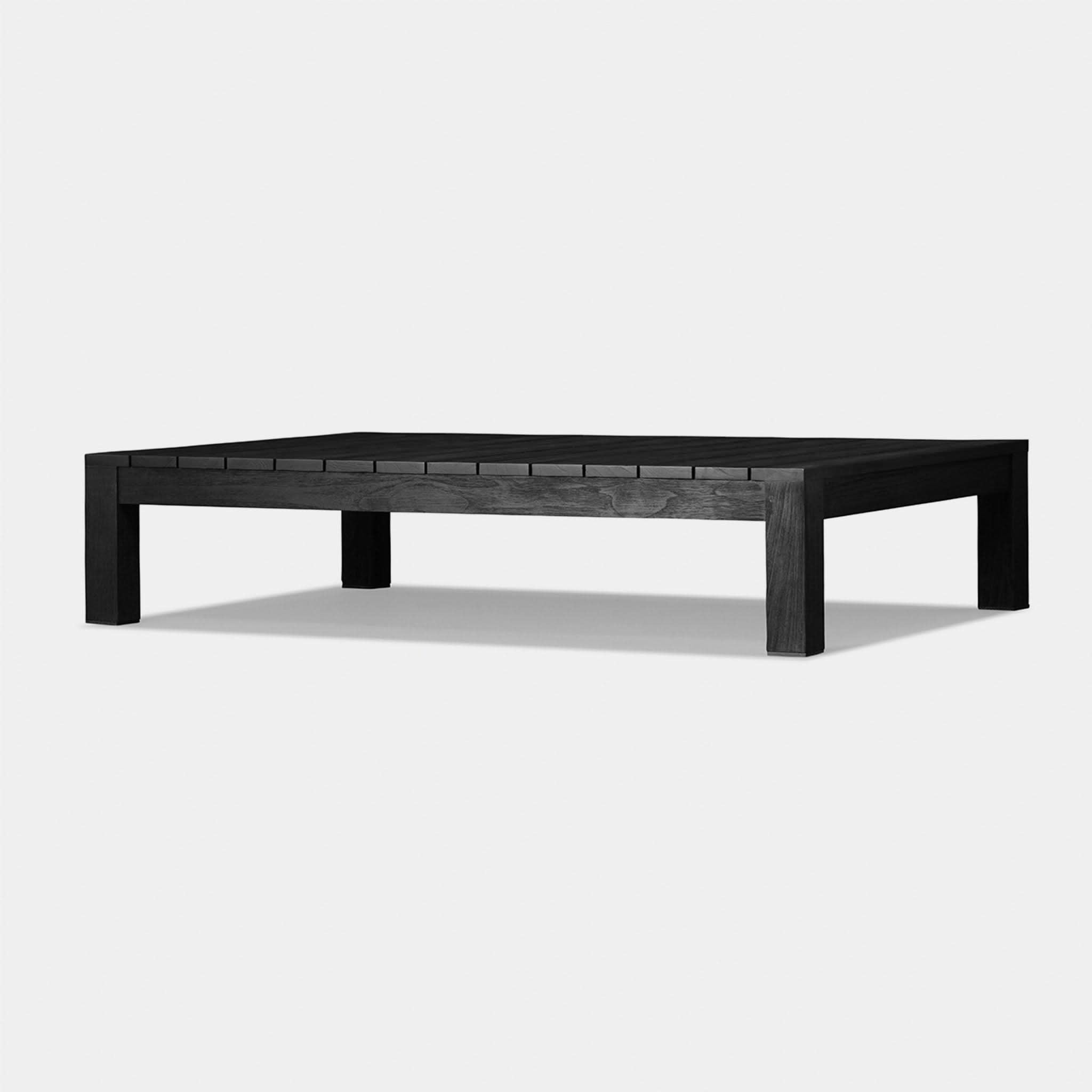 Handcrafted Pacific Teak Coffee Table - Solid Wood Modern Living Room Furniture for Home Decor & Cozy Gatherings