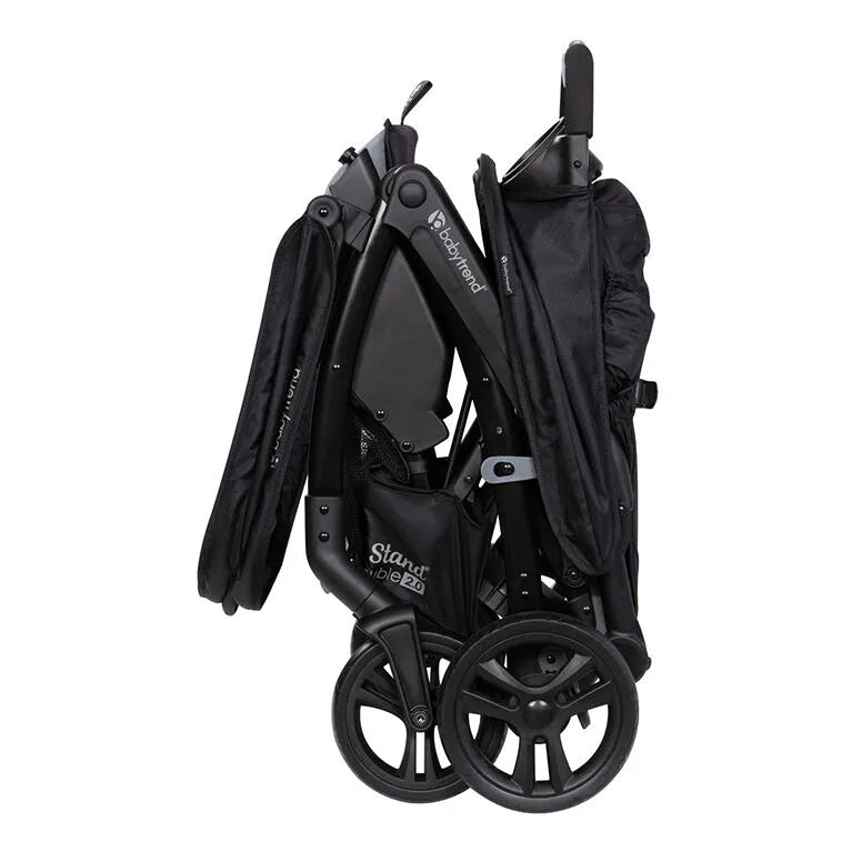 Premium Sit N' Stand Double 2.0 Stroller - Lightweight Convertible Baby Stroller for Toddlers & Infants - Perfect for Shopping, Travel & Outdoor Adventures