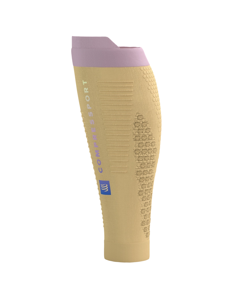 Compressport Unisex R2 3.0 Calf Sleeves - Compression Support for Running & Sports - Impala/Roseate - Perfect for Marathon, Cycling & Workout Recovery