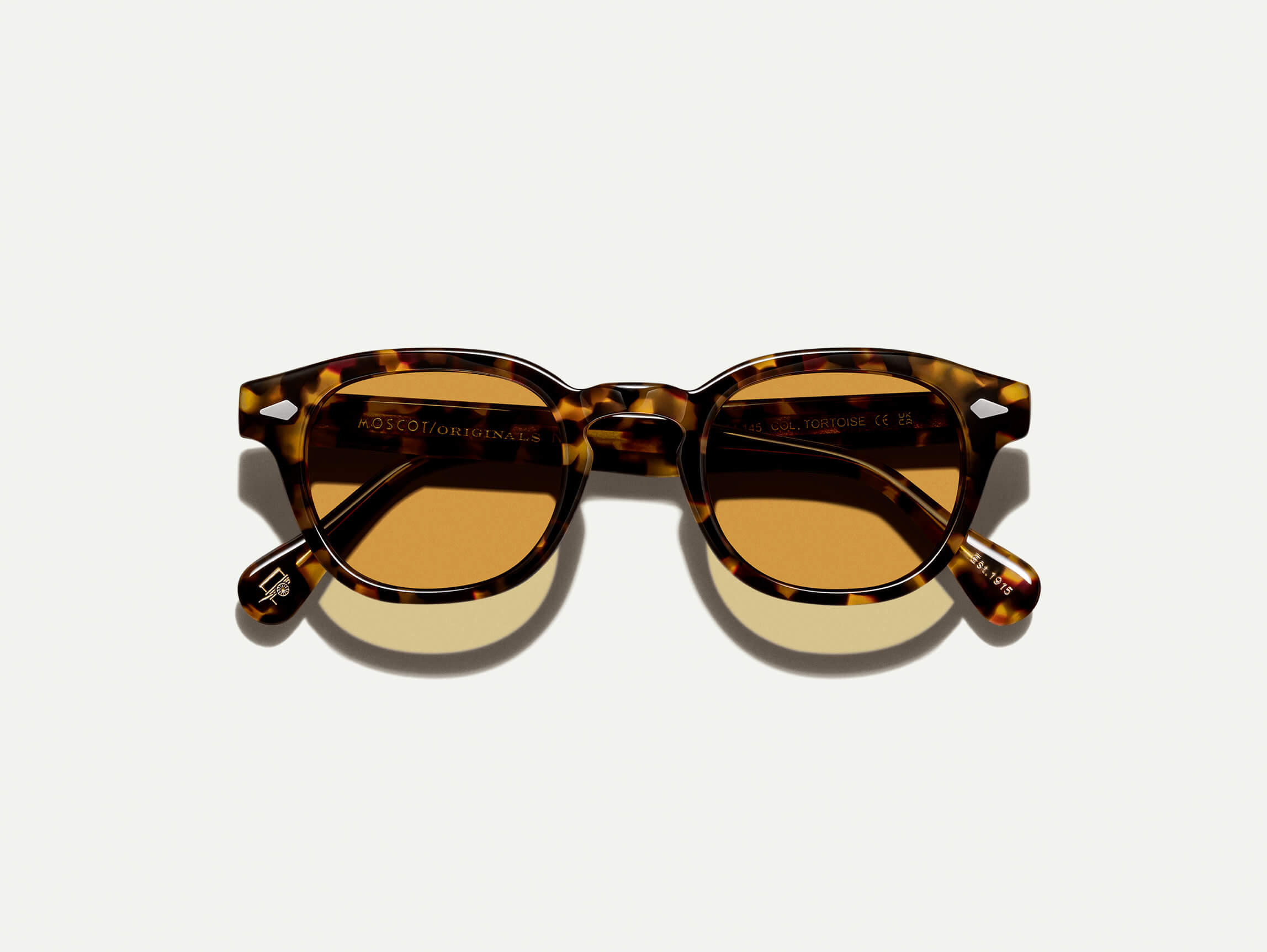 LEMTOSH Tortoise Shell Sunglasses with Custom Made Tints™ - UV Protection Polarized Lenses for Outdoor Sports & Fashion