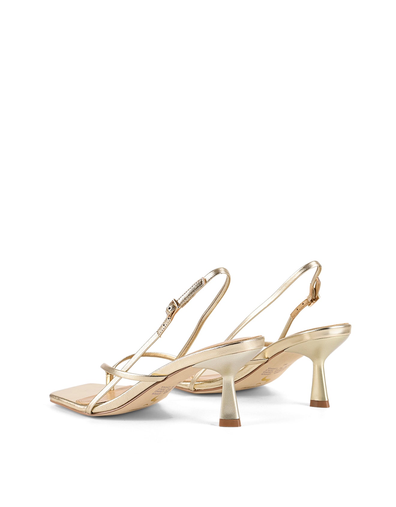 Santorini Strappy Thong Sandals - Gold Metallic Leather Sandals for Women | Perfect for Beach Vacations, Summer Outfits & Casual Wear
