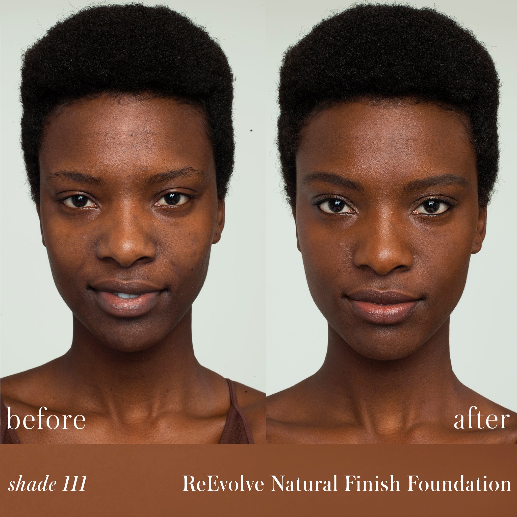 ReEvolve Natural Finish Foundation Refill - Vegan, Cruelty-Free Makeup for Flawless Coverage | Perfect for Everyday Wear & Special Occasions