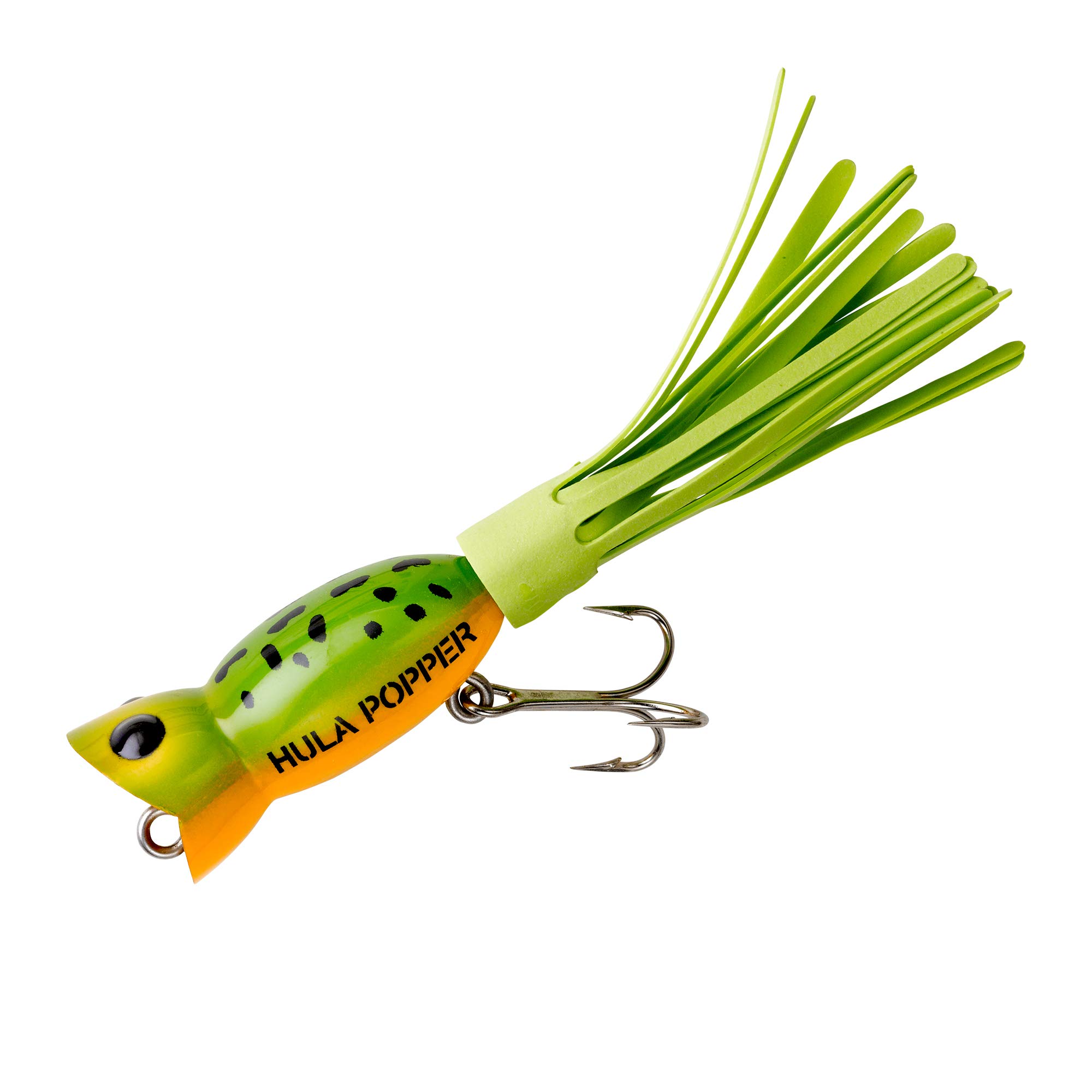 Topwater Bass Fishing Lure - Hula Popper with Realistic Action for Freshwater & Saltwater Fishing | Perfect for Bass, Trout, and Pike | Ideal for Morning & Evening Fishing Sessions