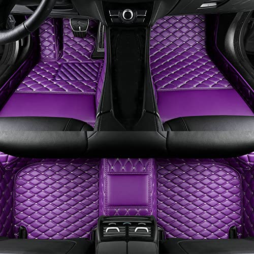 purple car floor mats