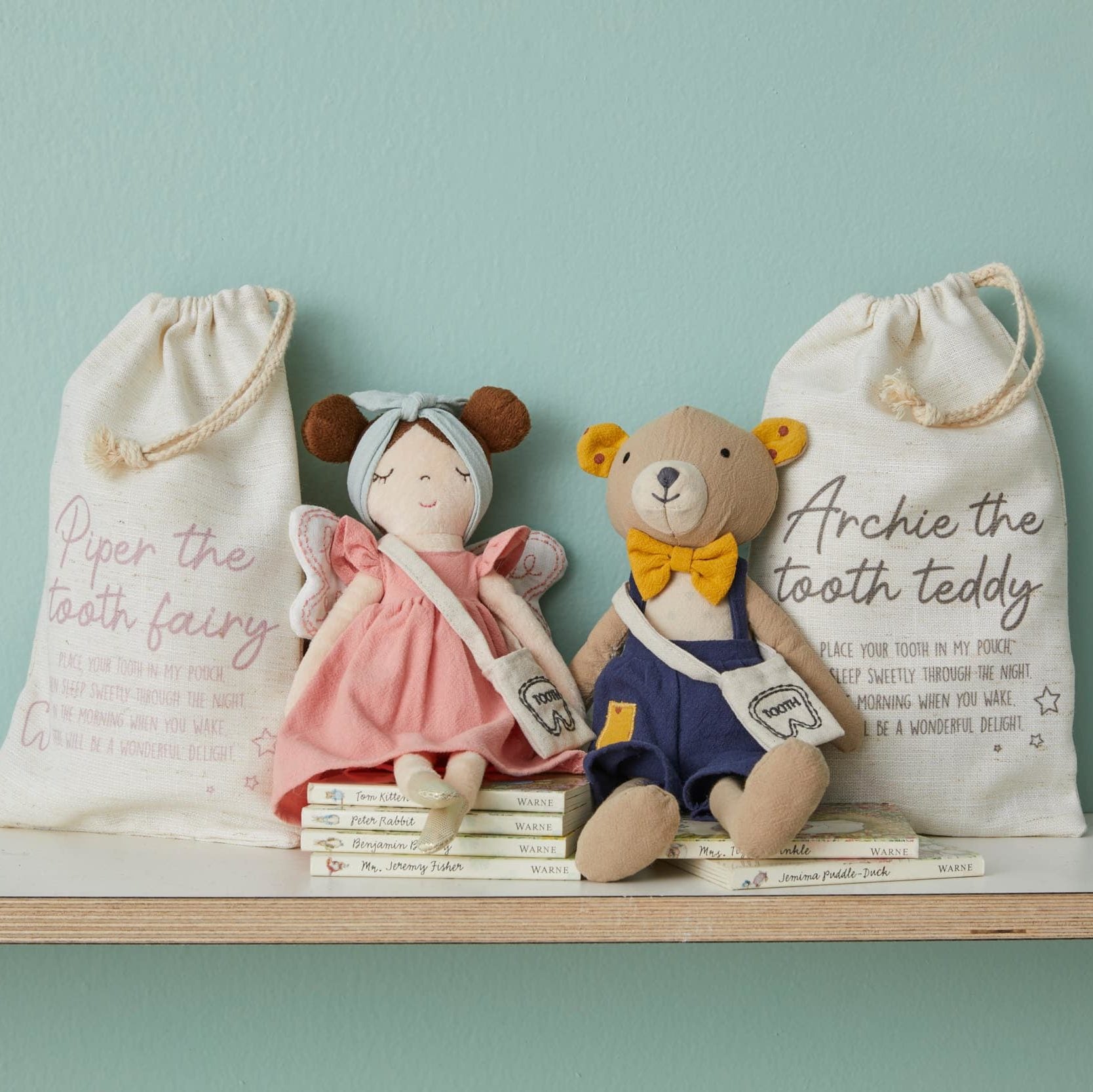 Piper & Archie I Lost My Tooth Fairy Friends - Kids Tooth Loss Keepsake Box for First Lost Tooth - Perfect for Bedtime Stories & Childhood Memories