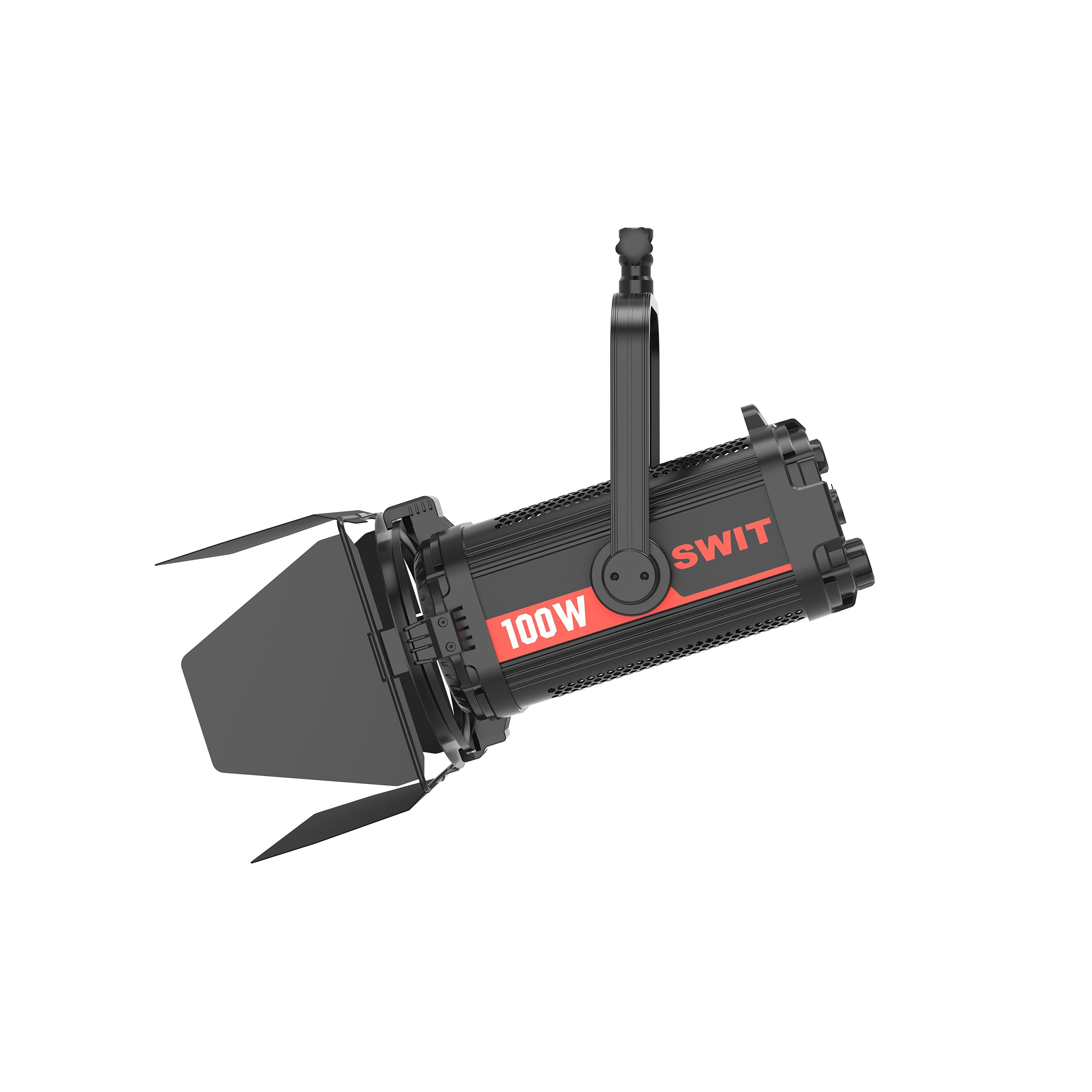 SWIT FL C100 100W Daylight Fanless LED Fresnel Light for Studio Photography, Video Production & Film Making - Professional Continuous Lighting Equipment for YouTube, TikTok & Live Streaming