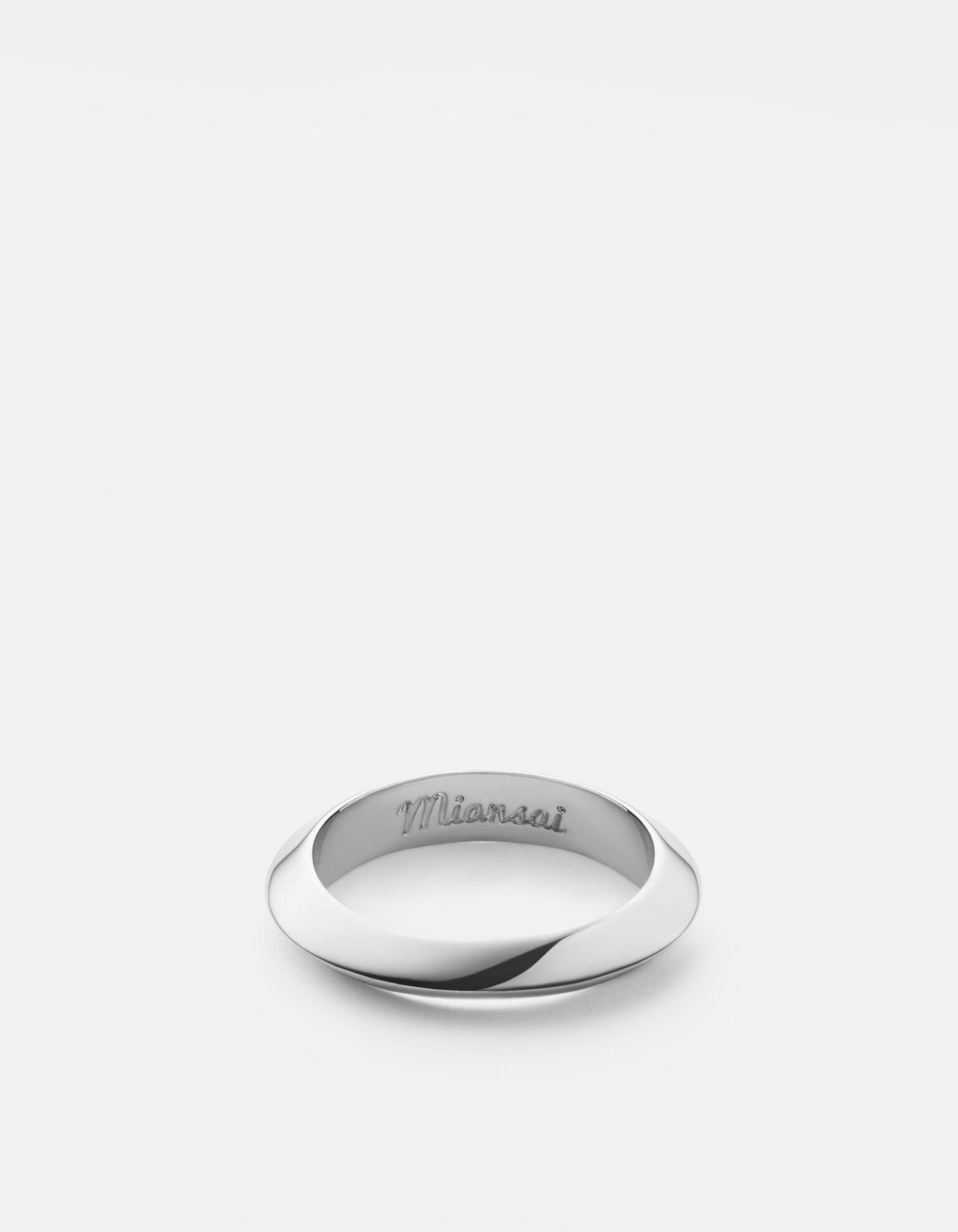 Sterling Silver Cylinder Ring for Women - Elegant Stackable Band Jewelry for Everyday Wear & Special Occasions