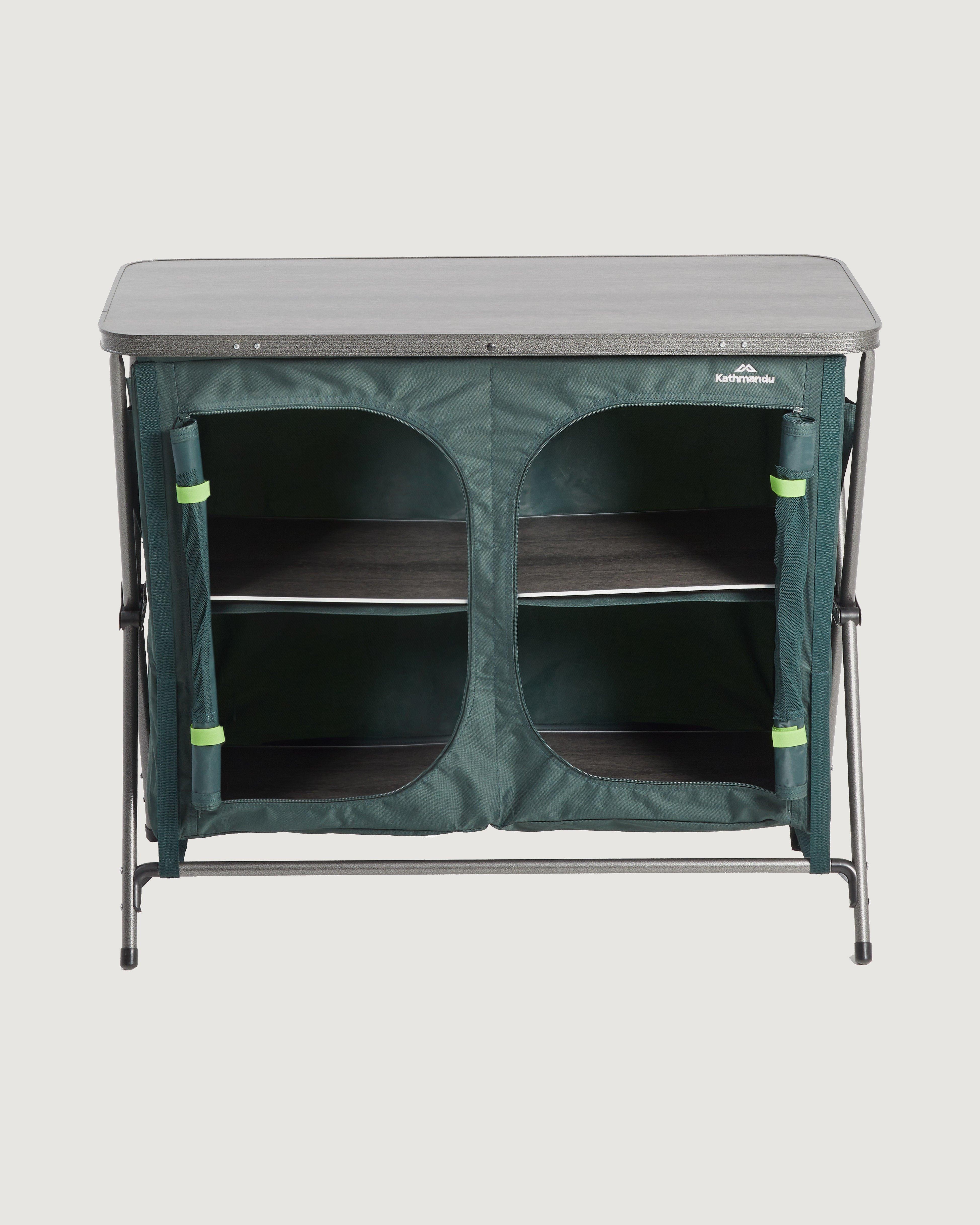 Retreat Double Cupboard Dark Spruce - Rustic Wooden Storage Cabinet for Bedroom, Living Room & Entryway - Perfect for Organizing Blankets, Books & Home Decor