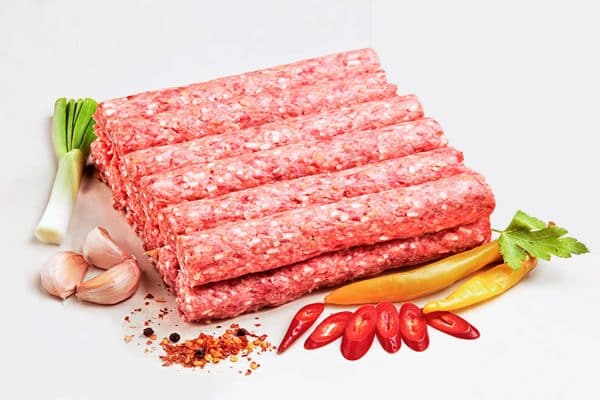Halal Chicken Kebab & Chevapi - 1000g Frozen Meat for Grilling | Perfect for BBQs, Family Dinners & Mediterranean Cuisine