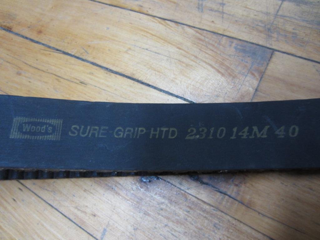 231014M40 Synchronous Timing Belt, 40
