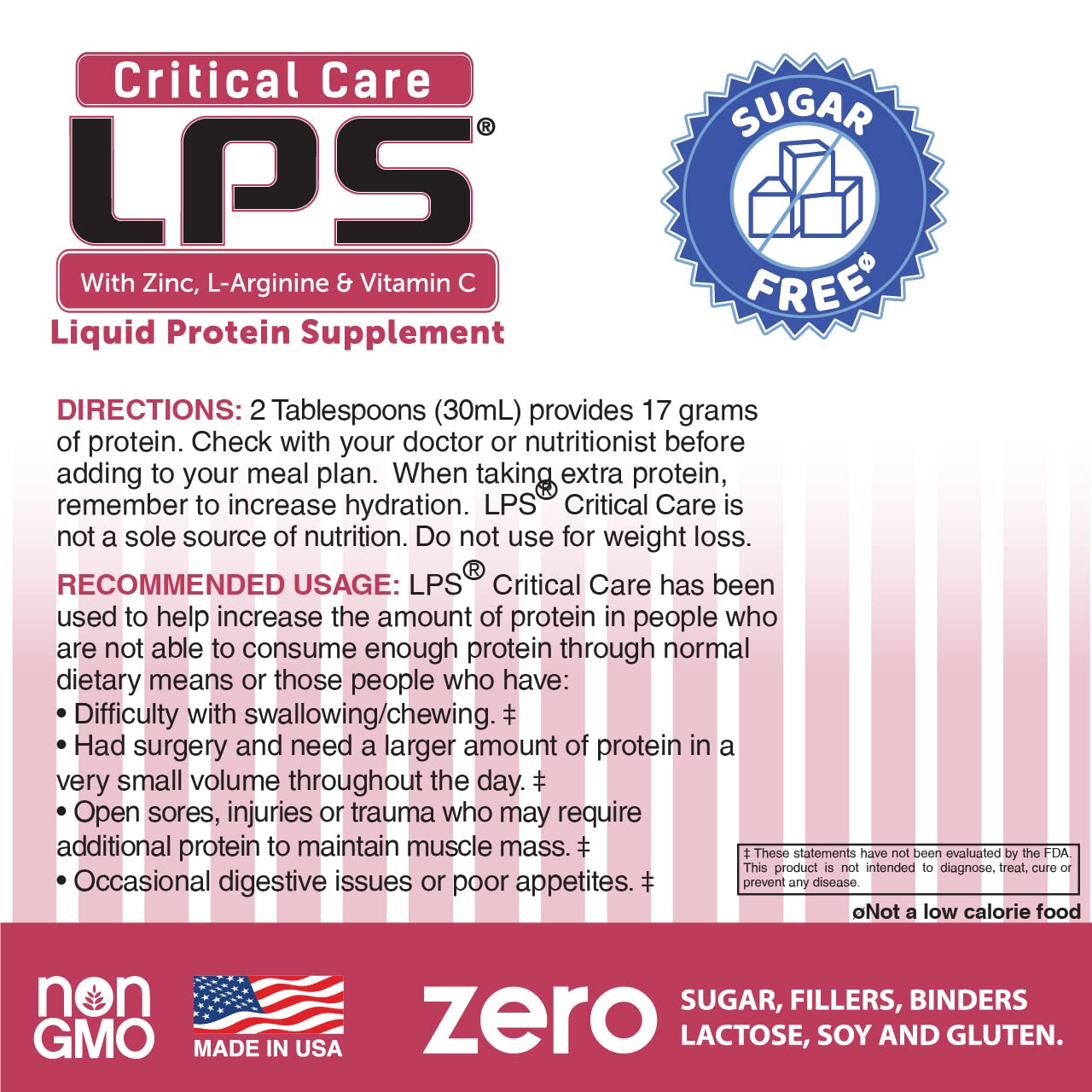Nutritional Designs LPS Liquid Collagen & Whey Protein Powder - Sugar Free, Non-GMO Supplement Drink for Healthy Skin & Hair - Men & Women (Peach Mango Flavor) | Post-Workout Recovery & Beauty Boost