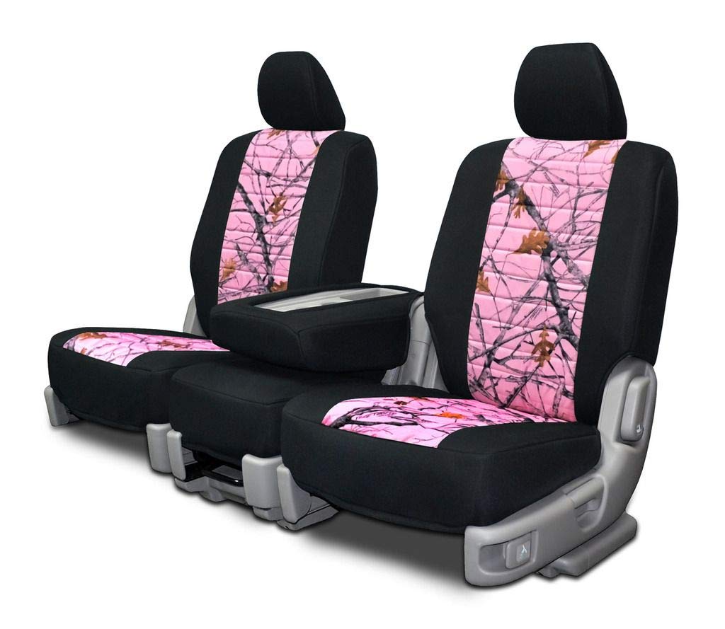 Custom Fit Seat Covers for Chevy/GMC Bench Style Seats - Waterproof Neoprene & Camo Fabric - Perfect for Trucks, SUVs & Off-Road Adventures