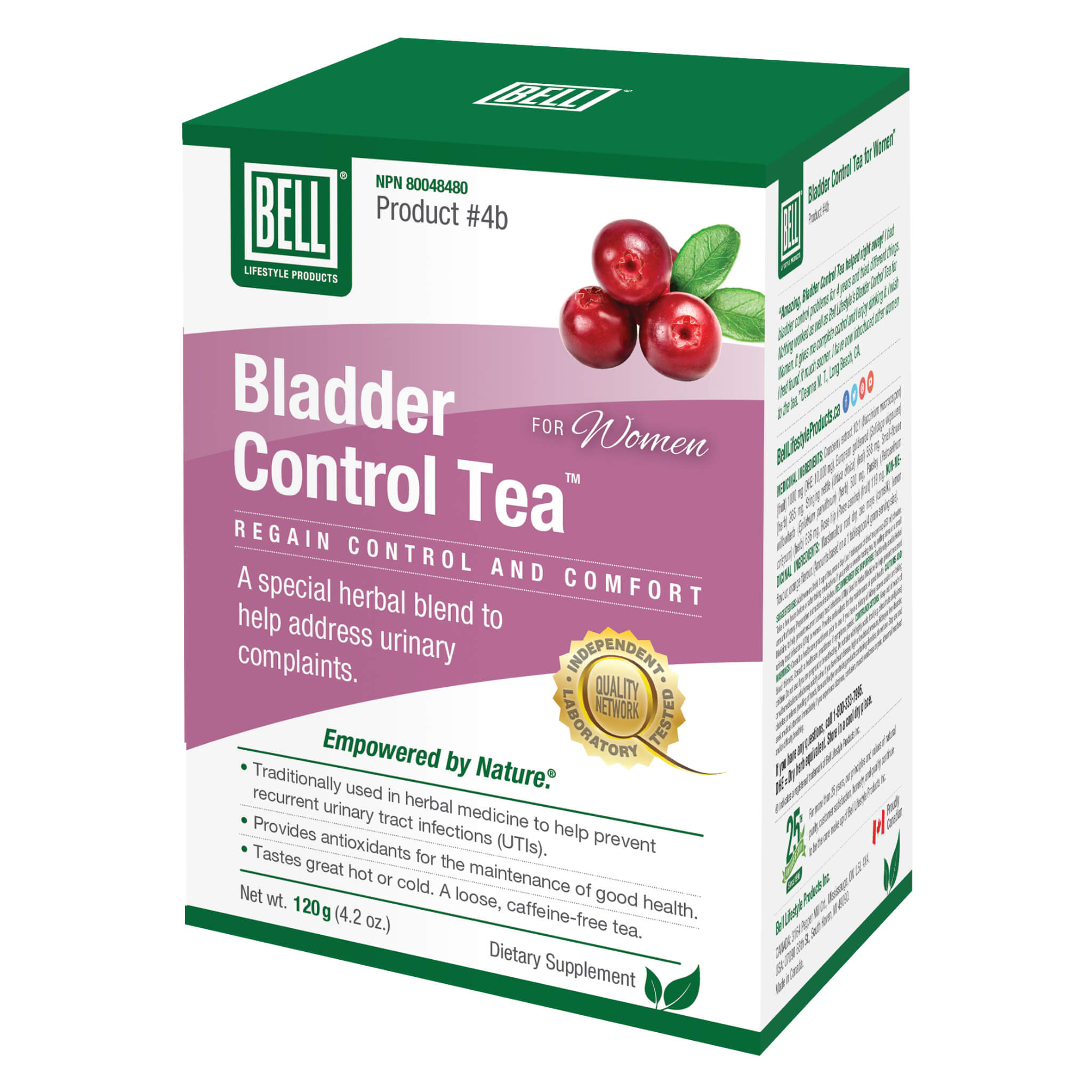 Natural Bladder Control Tea for Women - Herbal Loose Leaf Tea for Incontinence & Urinary Health | Perfect for Daily Wellness & Nighttime Relief