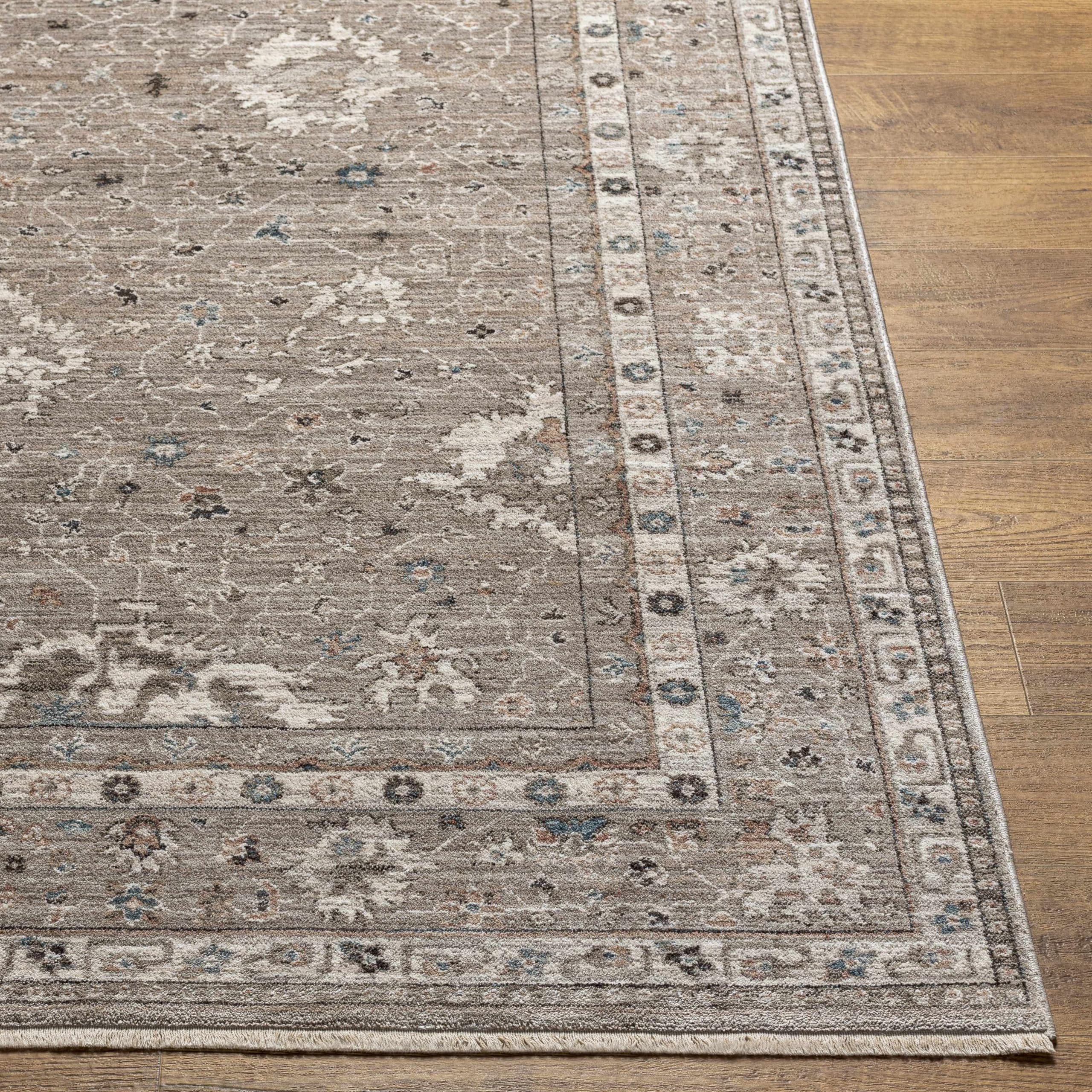 Hauteloom Bolitoc Traditional Round Area Rug 7'10