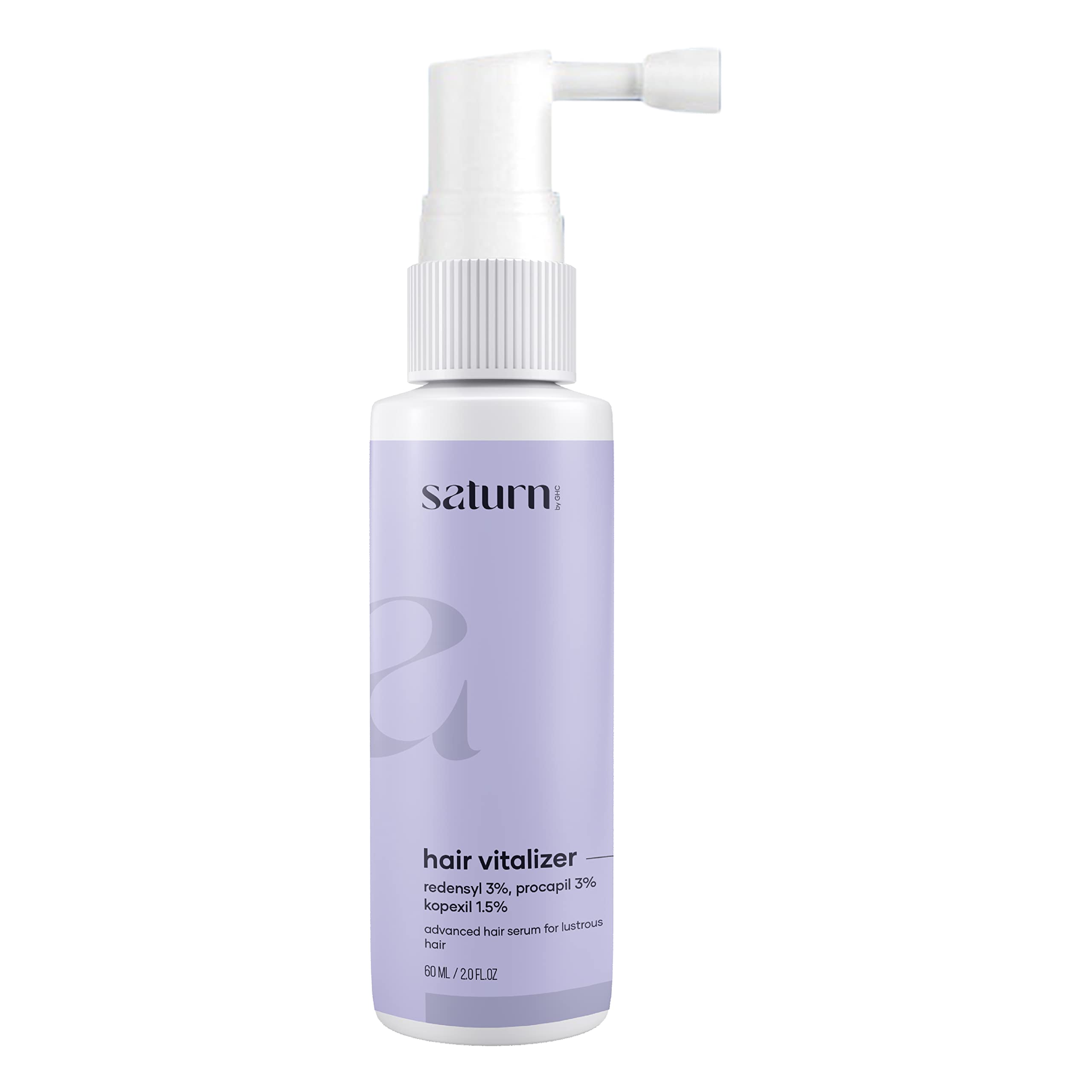 GHC Hair Growth Kit with Nourishing Shampoo (200ml), 3% Redensyl Hair Vitalizer (60ml) & 0.5mm Derma Roller | Reduce Hair Fall & Stimulate Growth | Perfect for Thinning Hair, Receding Hairline & Scalp Care | Salon-Quality Treatment at Home