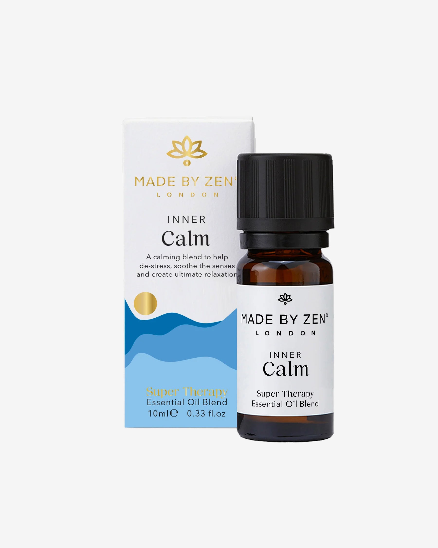 Made By Zen Super Therapy Oil for Calm & Relaxation - Aromatherapy Essential Oil for Stress Relief, Sleep Aid & Massage