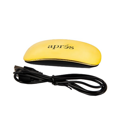 Apres Rechargeable X Lite Gold - Long-Lasting & Stylish Nail Lamp for Gel Polish Curing - Perfect for Home Manicures & Salon Use