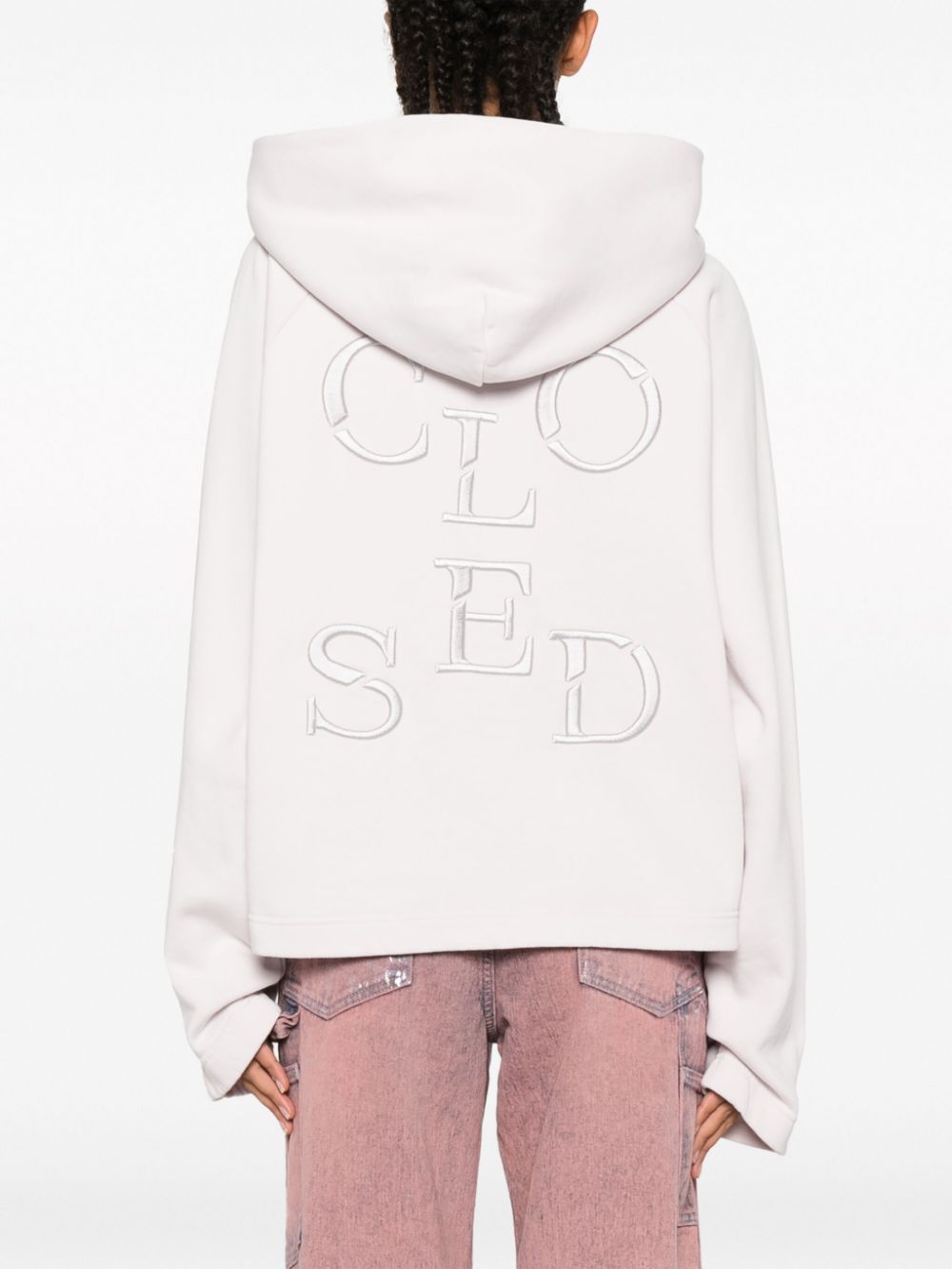Women's Pink Closed Knit Sweaters - Cozy Winter Pullovers for Casual Wear & Layering