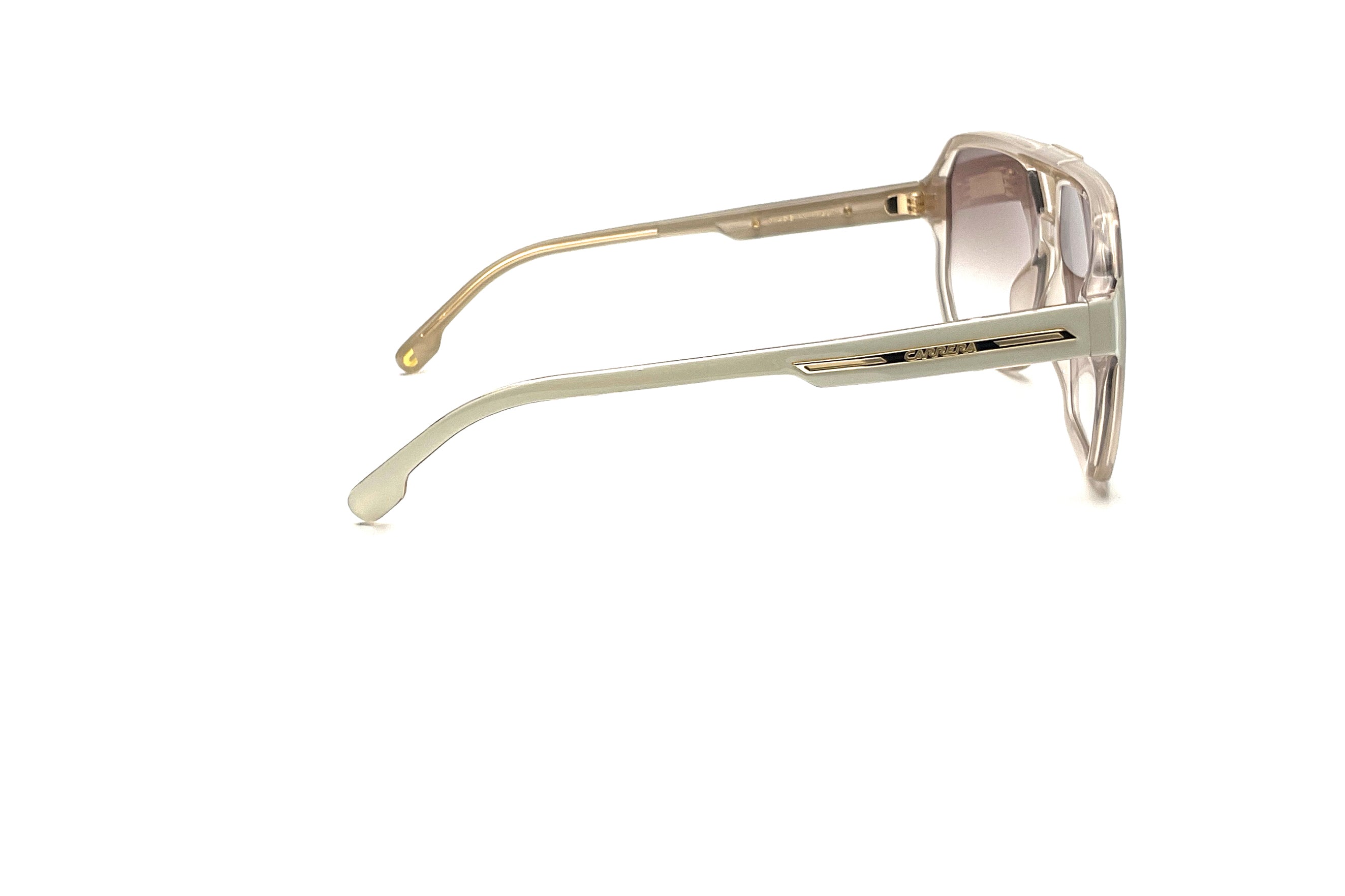Carrera Victory C 01/S Sunglasses - Gold Ivory Frame - UV Protection - Luxury Fashion Eyewear for Men & Women - Perfect for Driving, Travel & Outdoor Activities