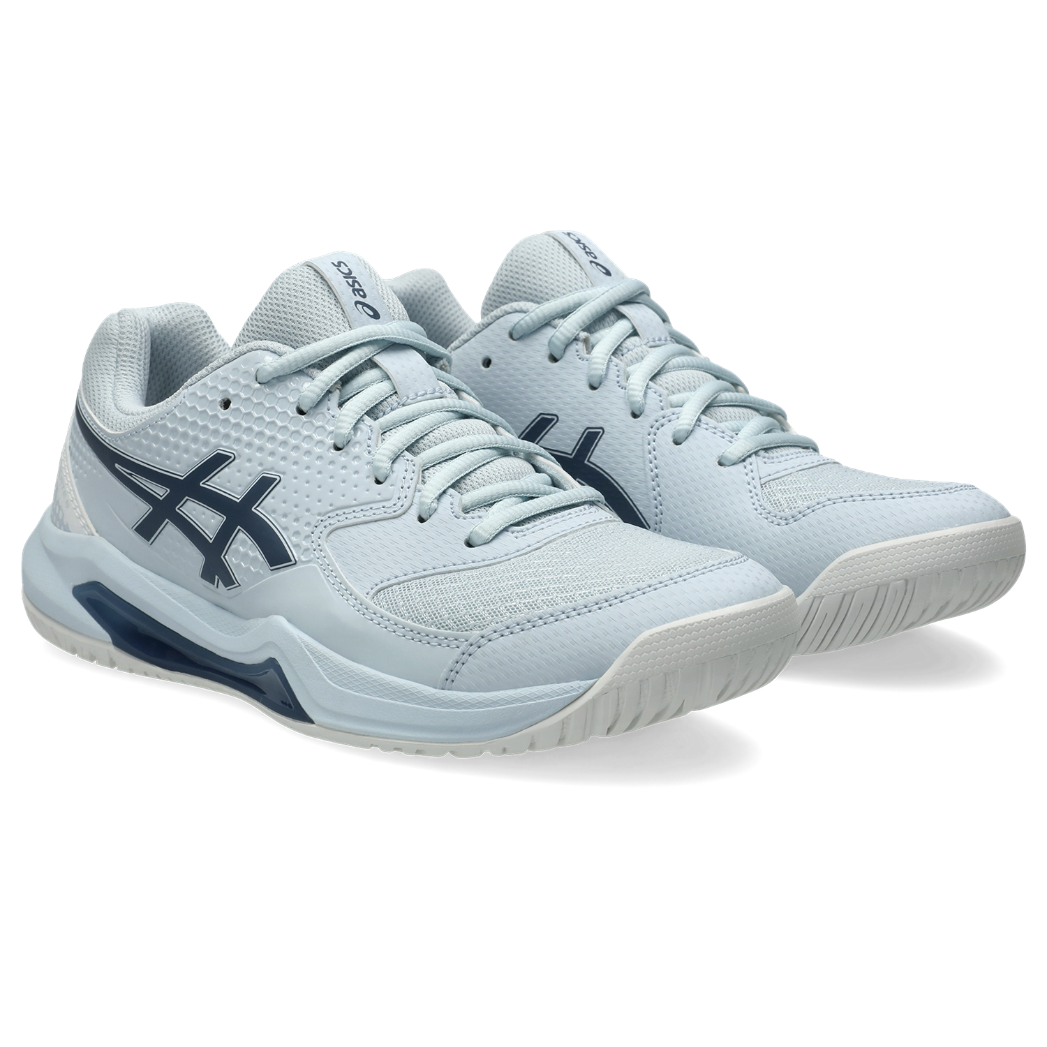 Women's Nike Dedicate 8 Pickleball Shoes - Cool Grey/Vintage Indigo | Lightweight Court Shoes for Women | Perfect for Pickleball, Tennis & Casual Wear